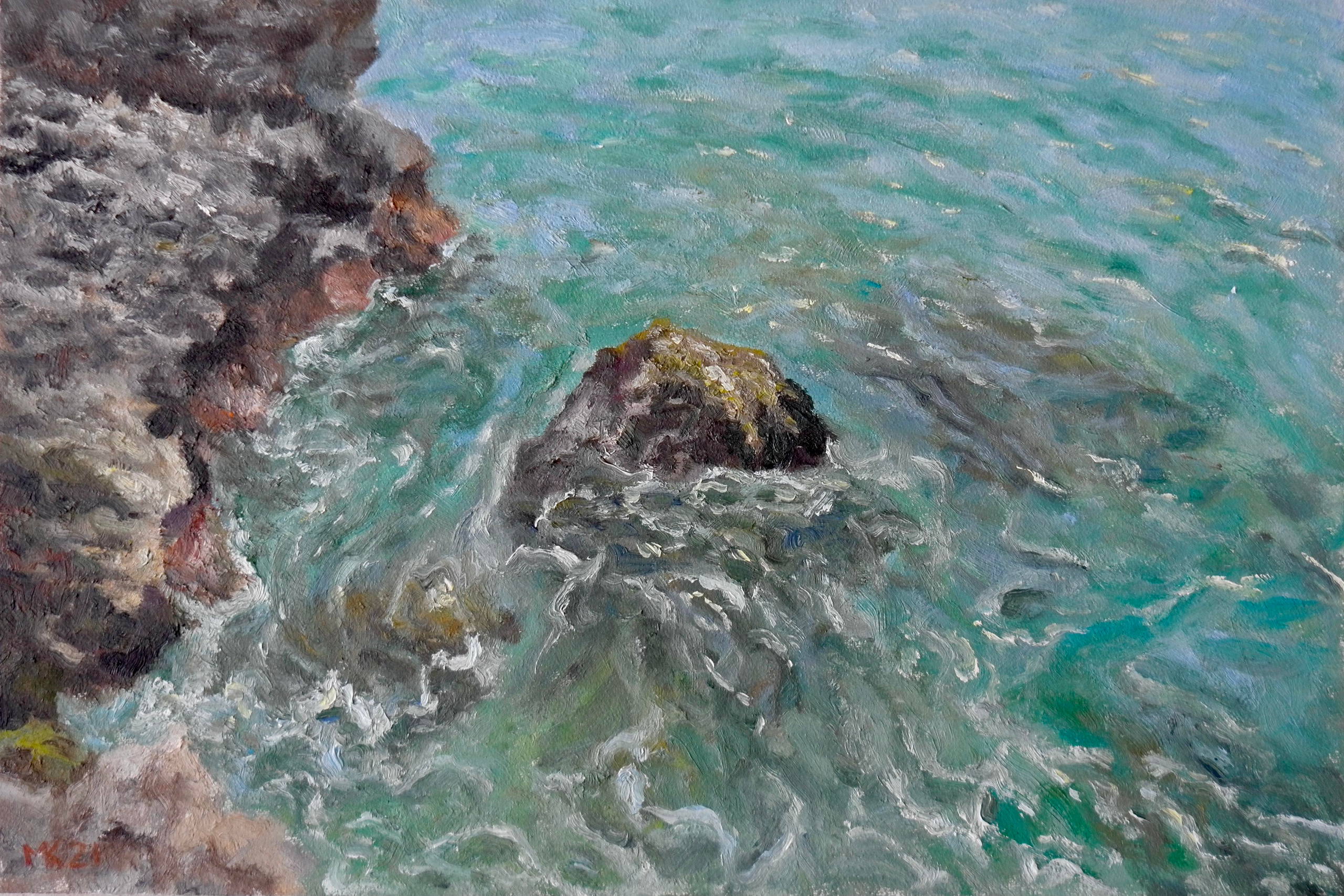 20 X 30, cartón óleo