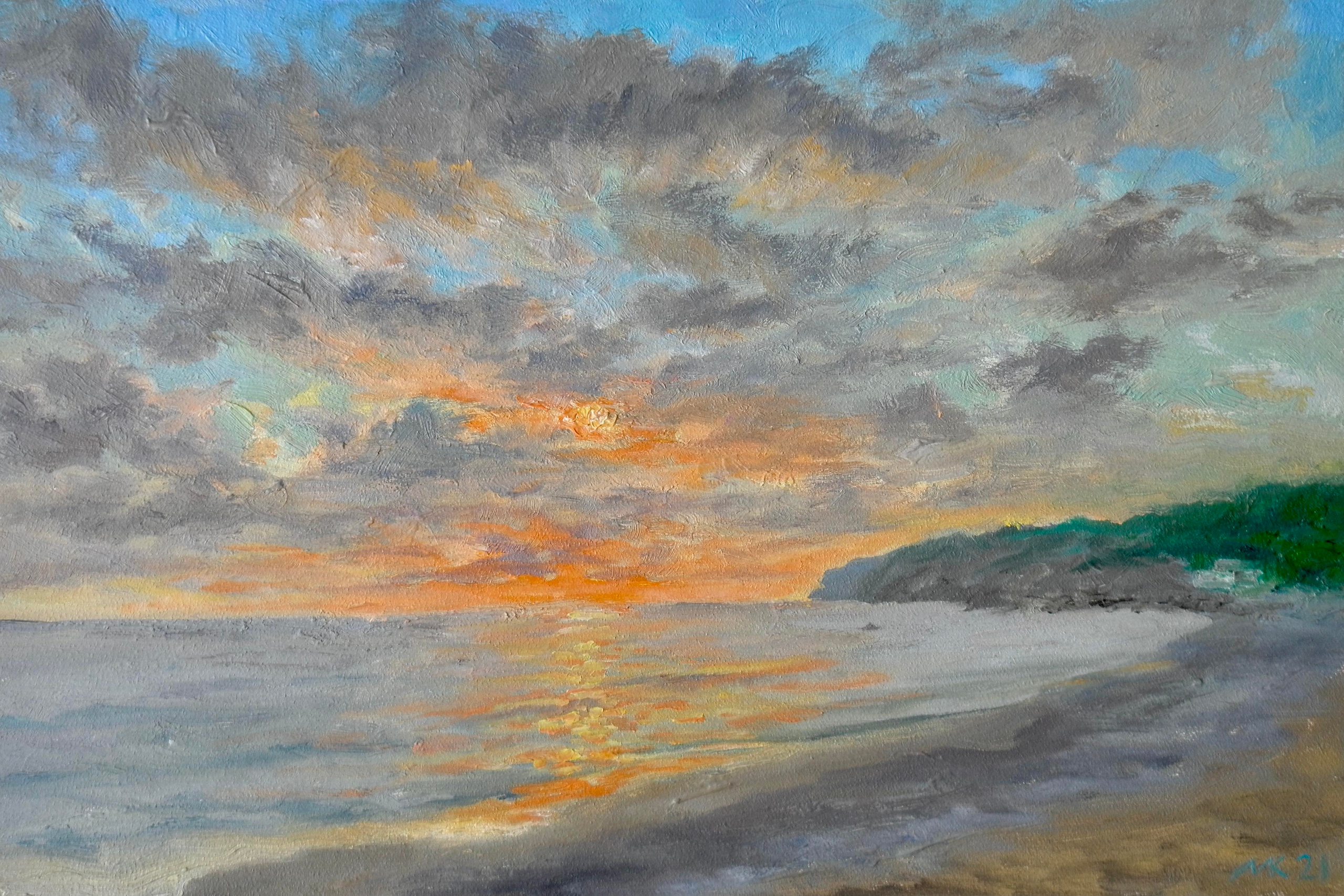 20 X 30, cartón óleo