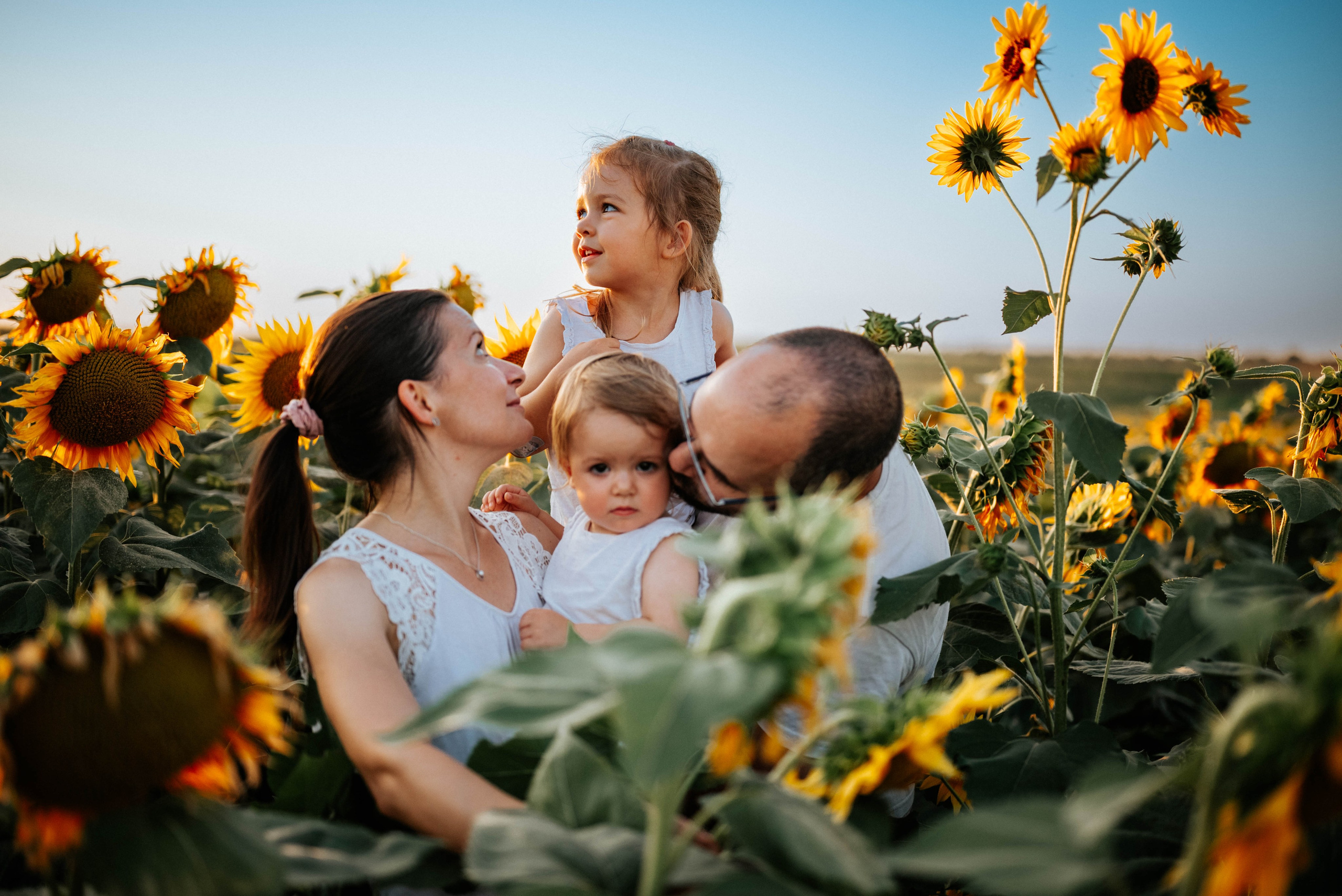 Višnja, Iskra, Maja i Stevan - porodično fotografisanje. Dečiji i porodični fotograf