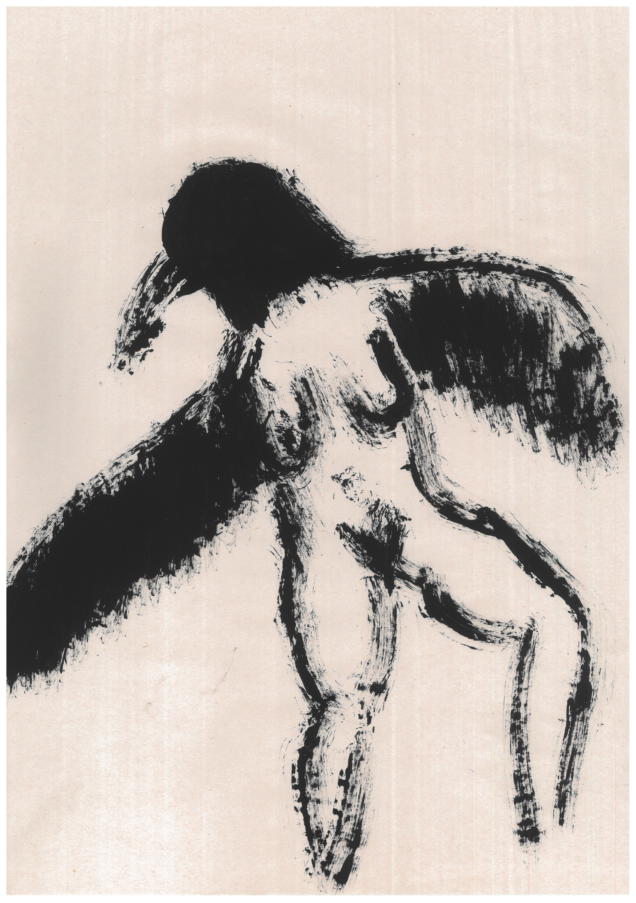 Dancing bird 2022. Haim Sokol’s artists website