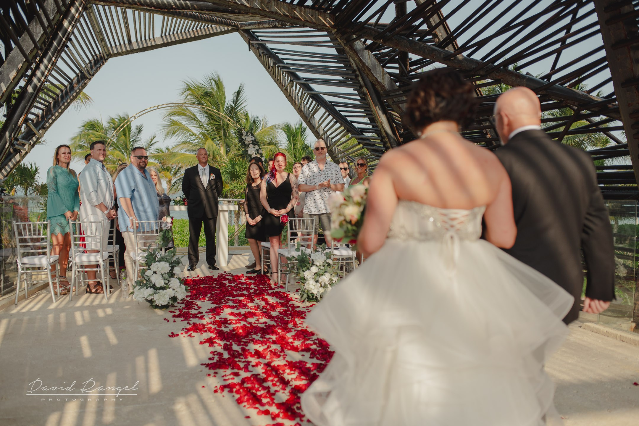 Heather and Benjamin on their destination wedding at Royalton Riviera Cancun. Destination wedding photographer based in Cancun and Riviera Maya with service worldwide