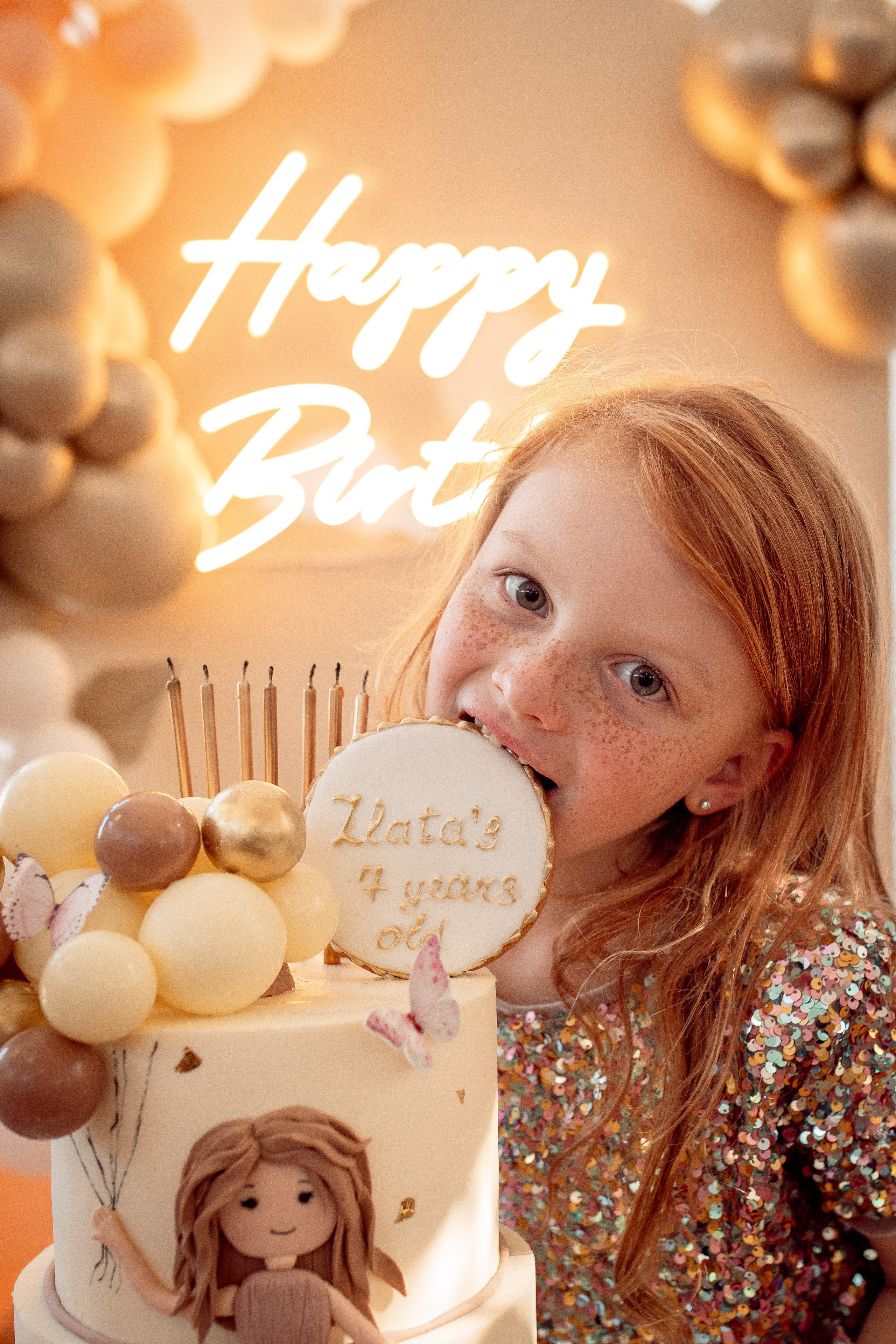 Zlata’s Birthday. Family Photographer in Greece