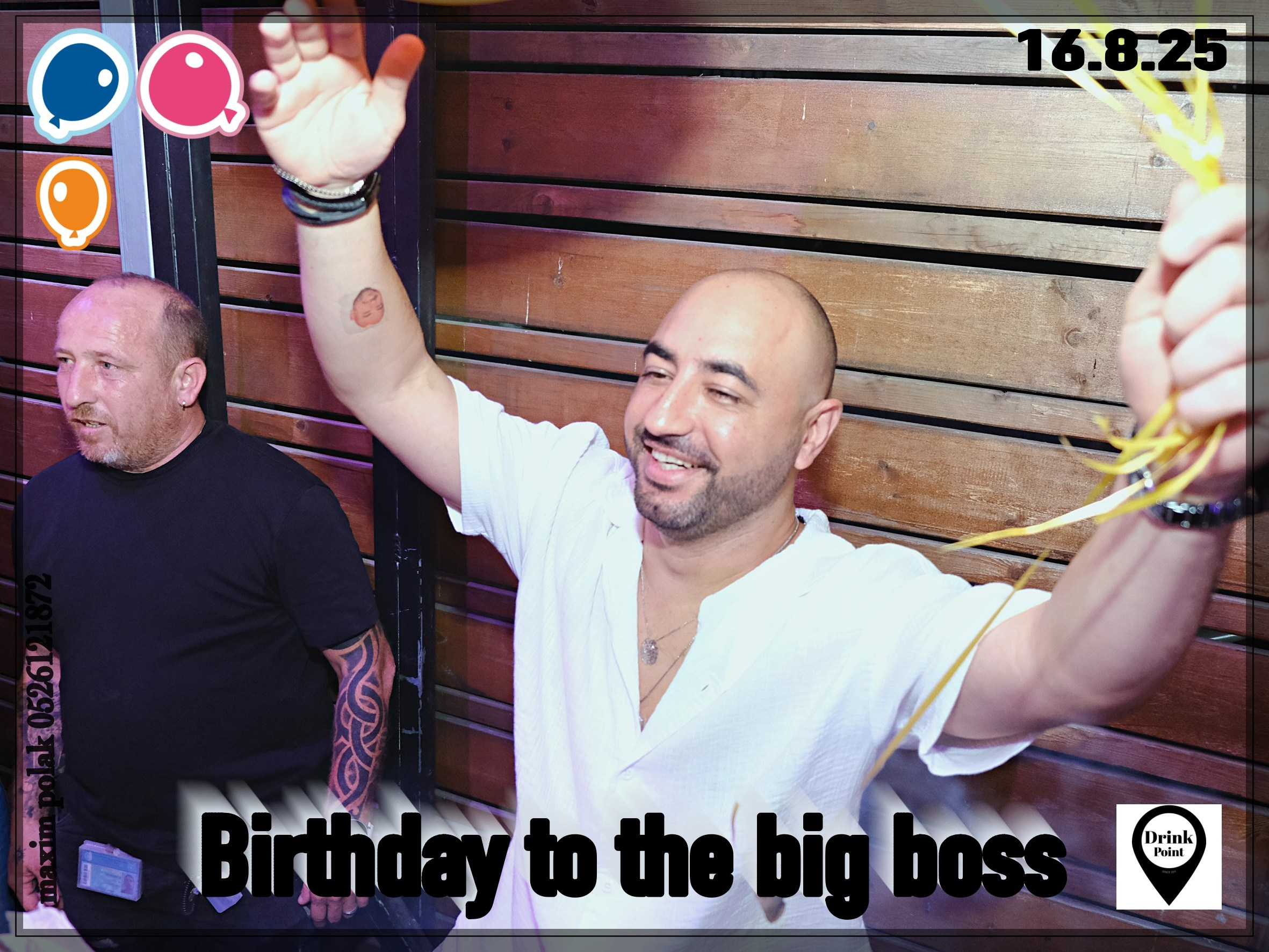 DRINK POINT. Middle East Photo Agency — Photography & Event Magnets — סוכנות צילום והדפסת מגנטים לאירועים