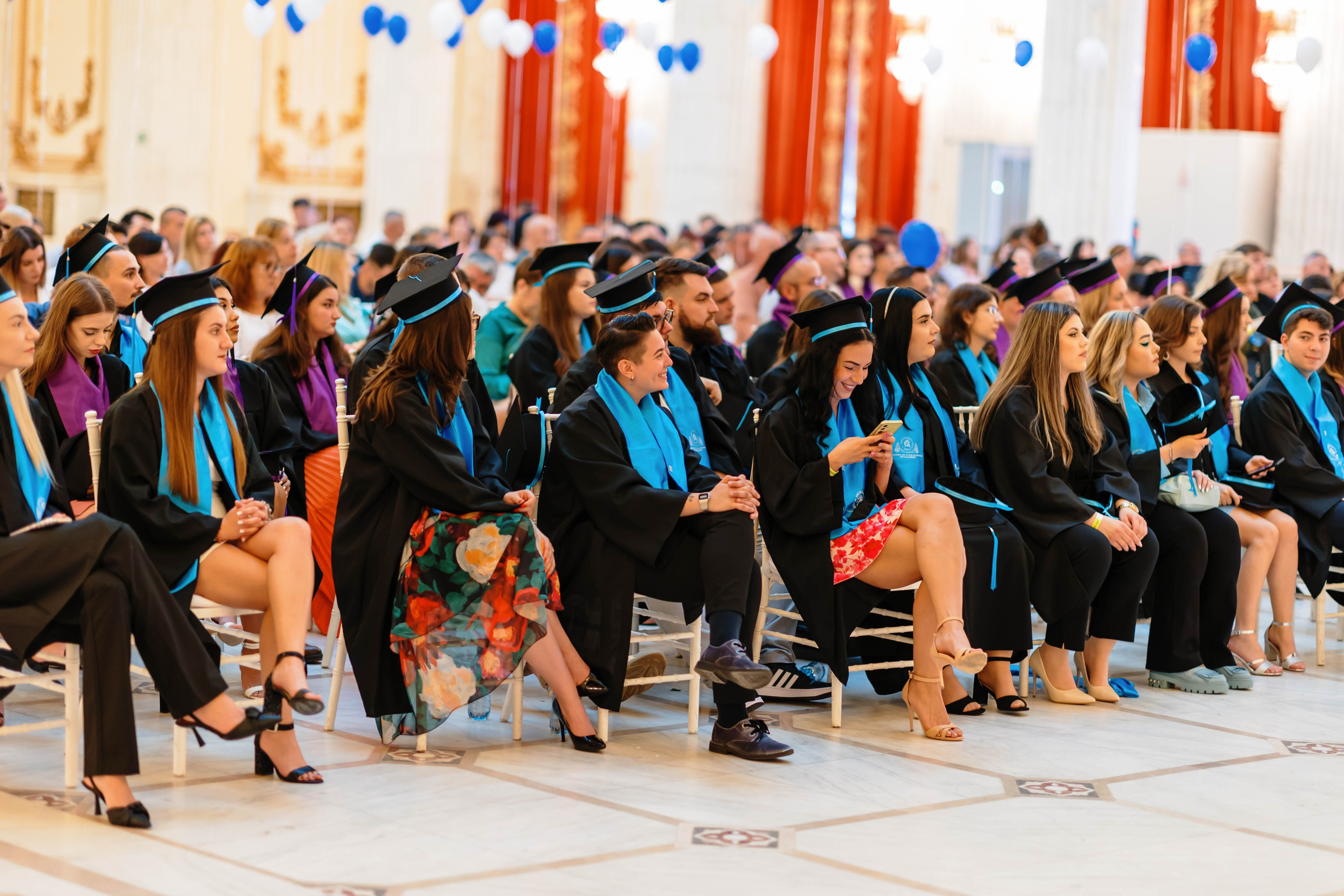 Festivitate Absolvire ASE 2024 - Palatul Parlamentului Bucuresti. MDimaFotoStudio. Fotograf de nuntă, evenimente private și de familie