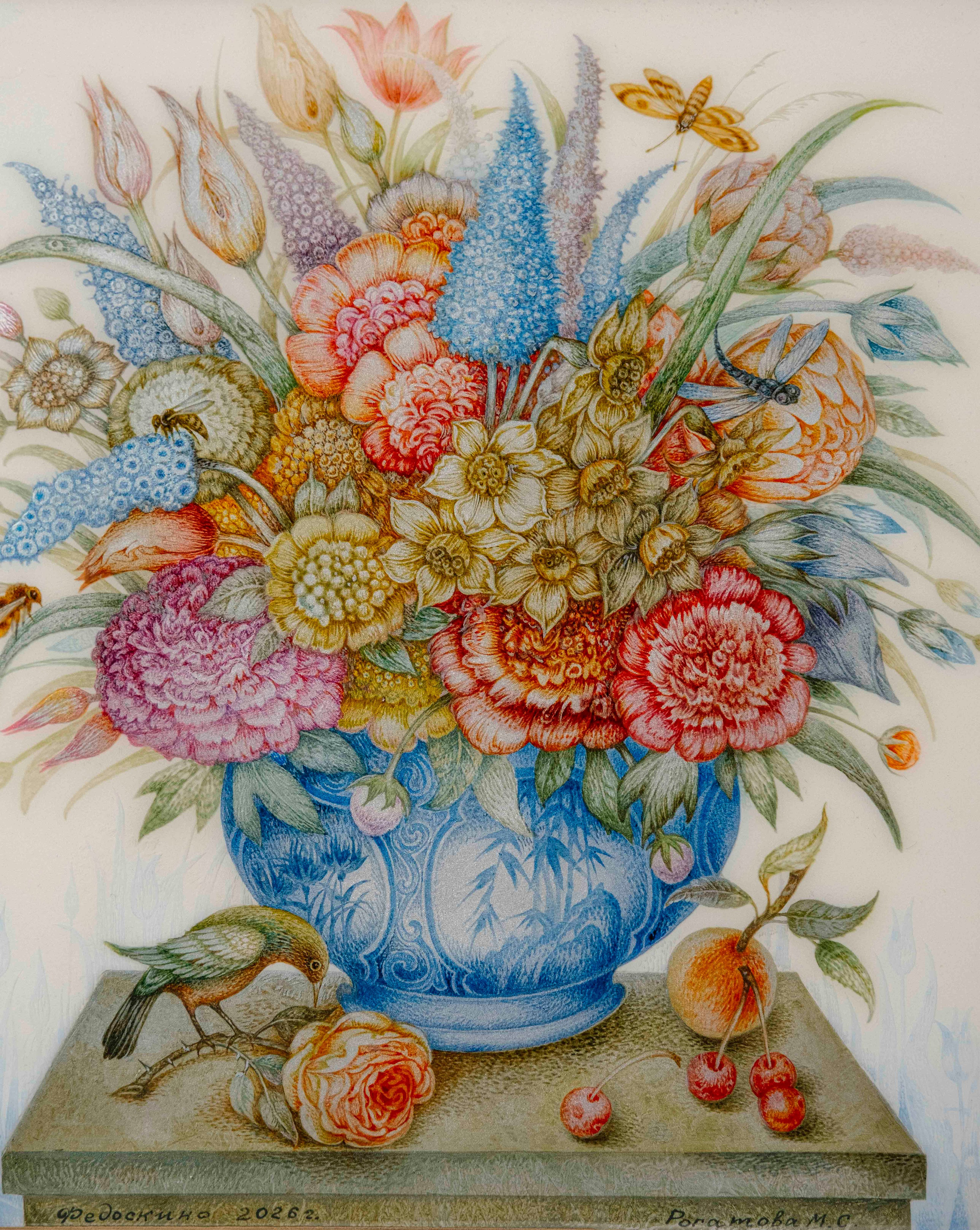 Still Life with Insects. Marina Rogatova