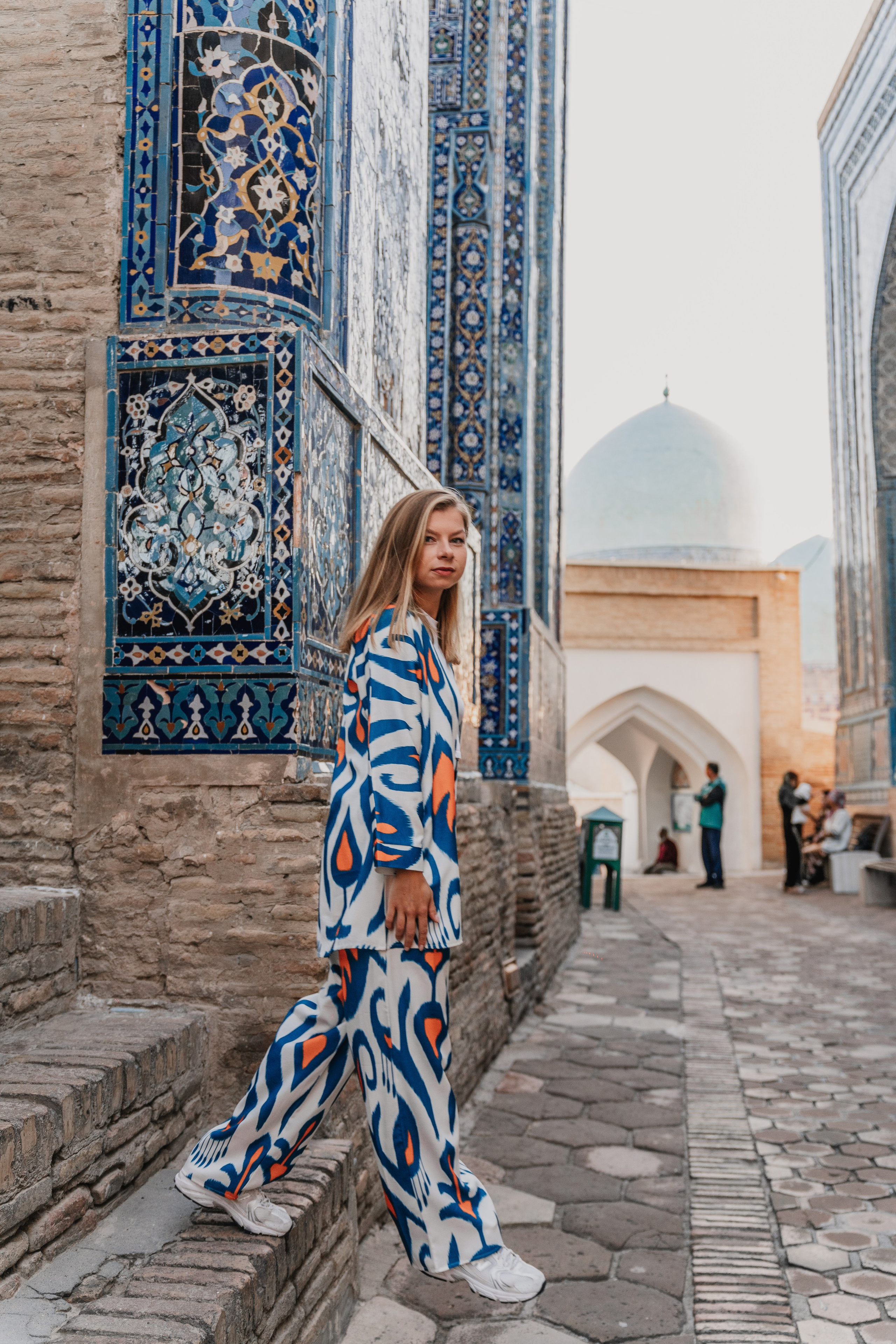 Shah-i-Zinda. Photographer in Uzbekistan and Samarkand Djasur Marupov