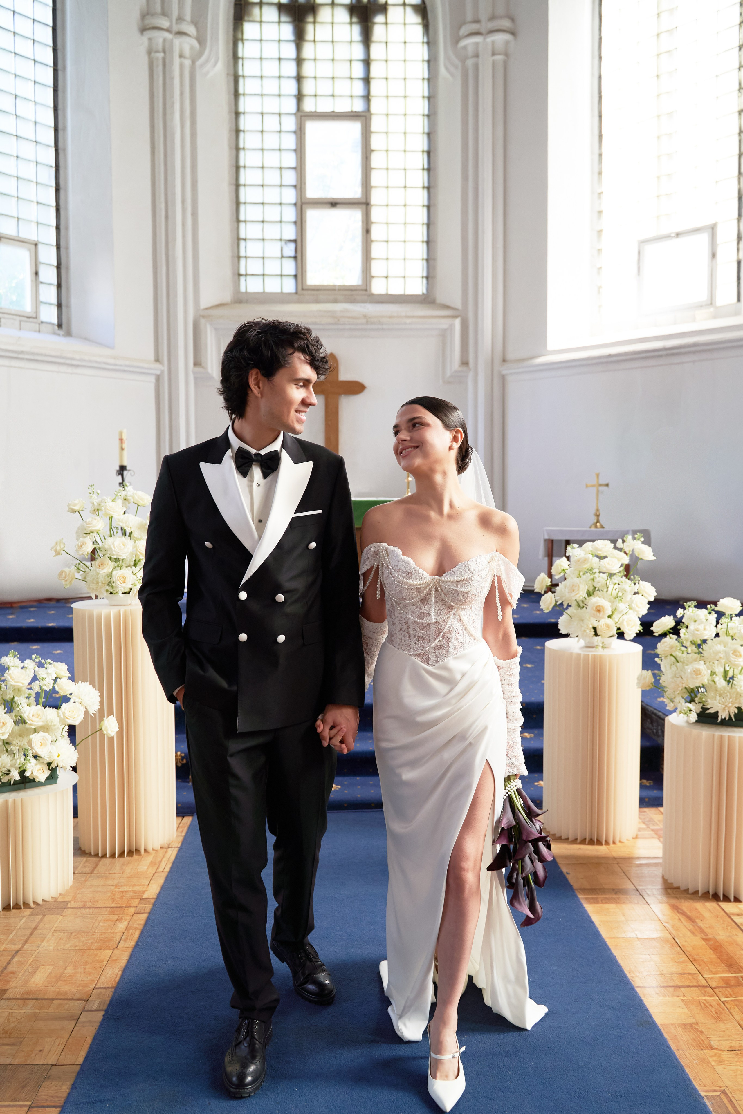 Cathedral Ceremony. Gabriela & Luis. Wedding & Portrait Photographer in Cancun, Tulum & Mexico City — Elena Ruzgis