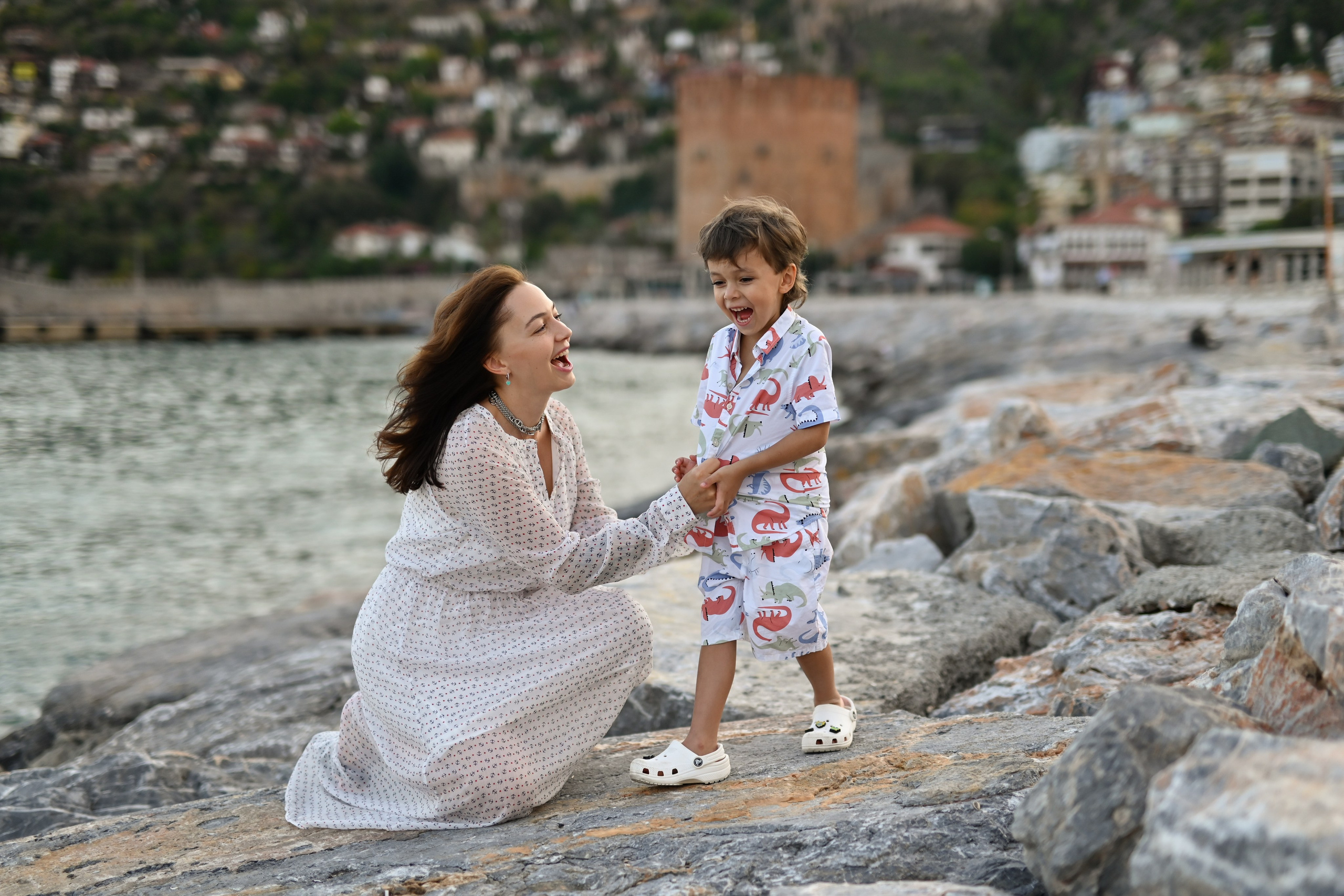 Прогулка в порту и у маяка. Photographer in Alanya, Side, Manavgat. Türkiye