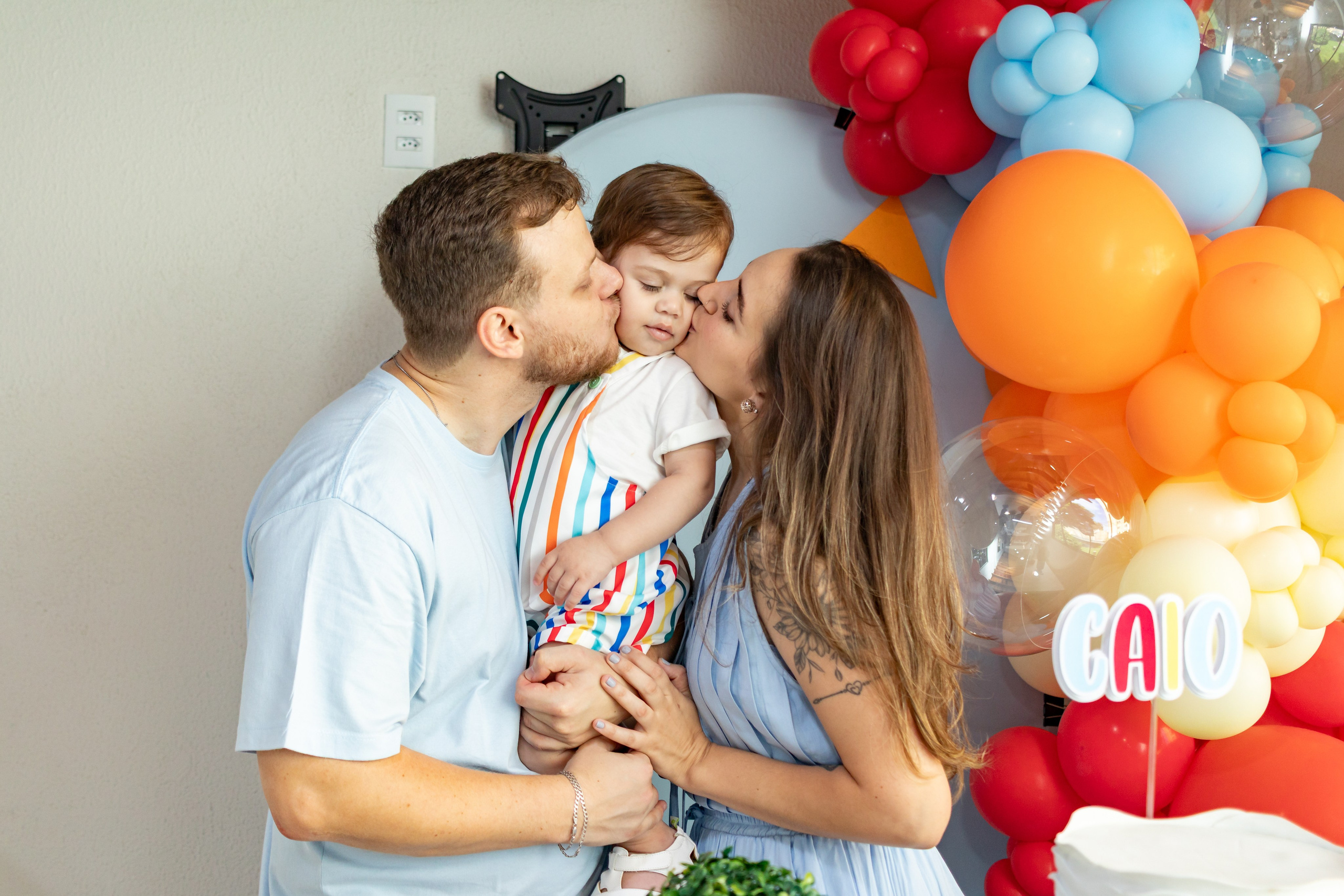 Aniversário Caio — 1 ano. Principal