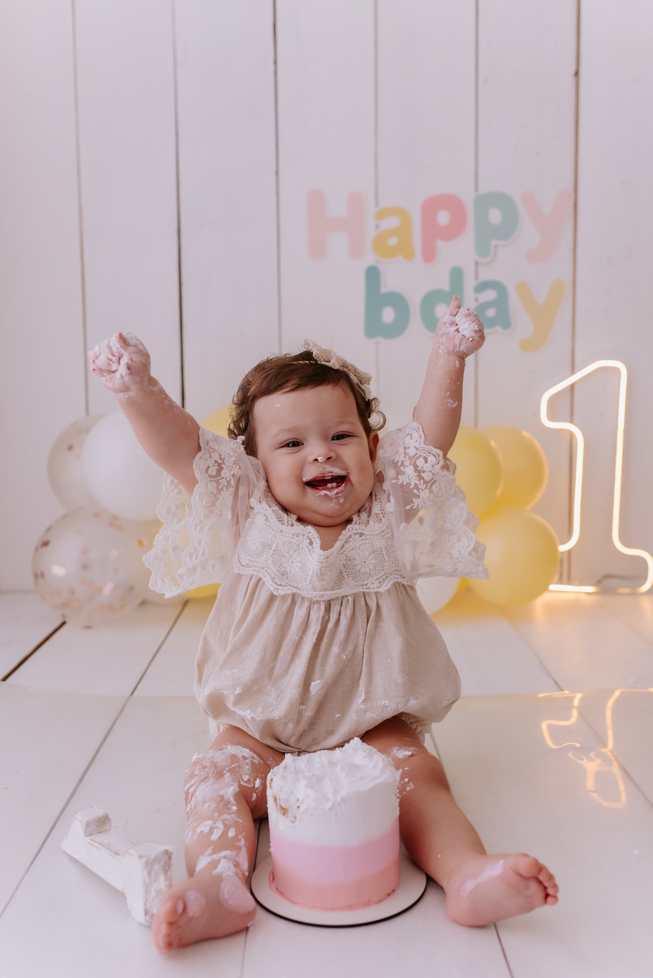 Ensaio 1 ano Martina. Fotógrafa Porto Alegre