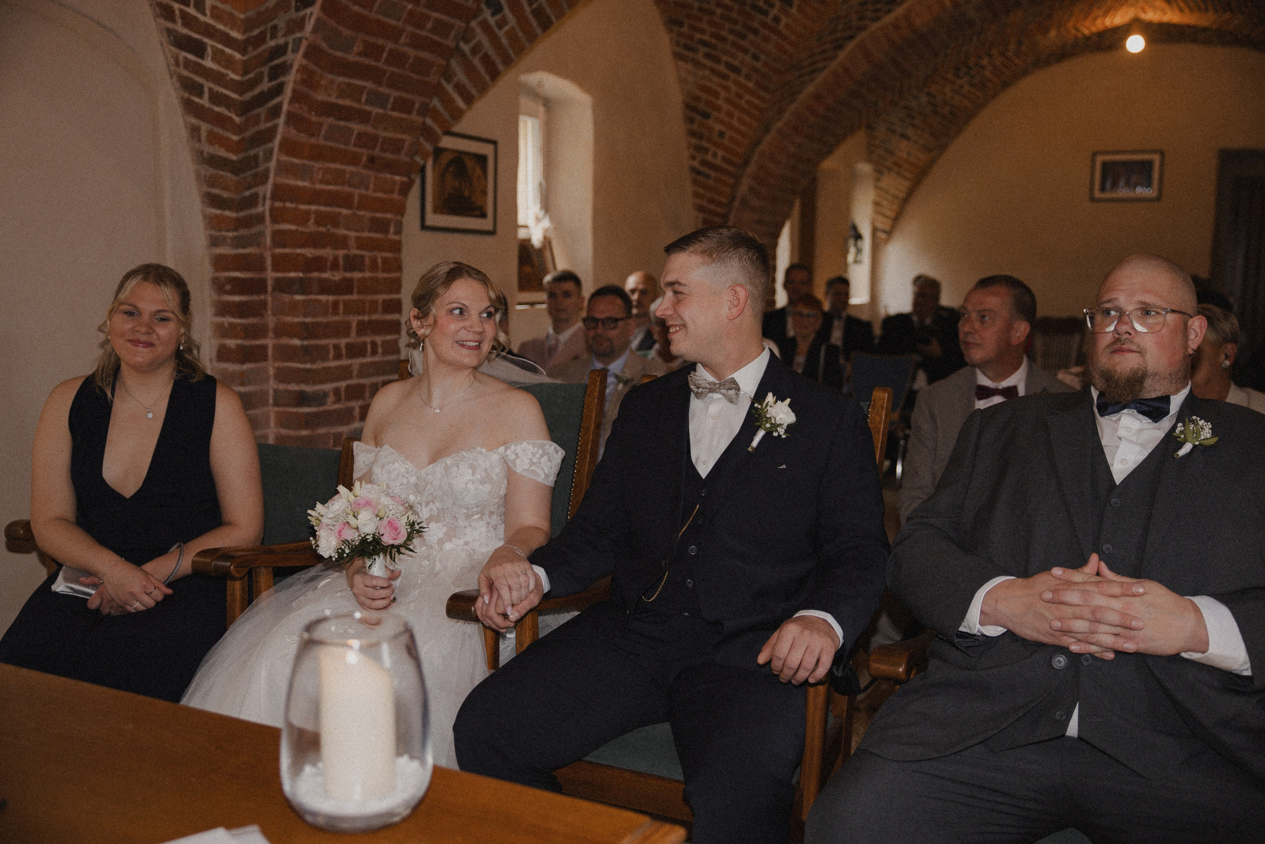 Lorena & Jan l Schloss Sythen. Hochzeitsfotografin Bochum | Halyna Reiche Fotografie NRW