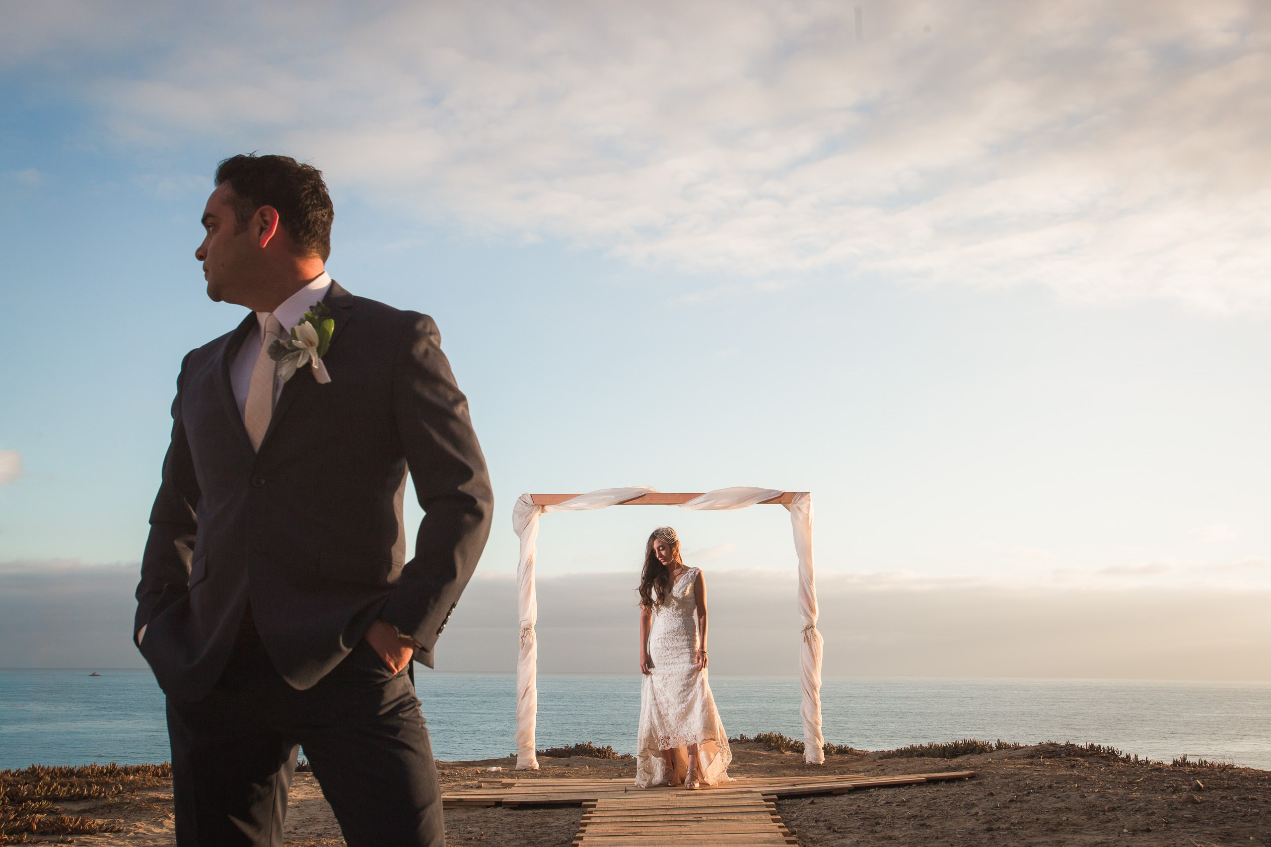 Rosarito Boda Nisa y Rodolfo. Estudio de fotografia en Tijuana