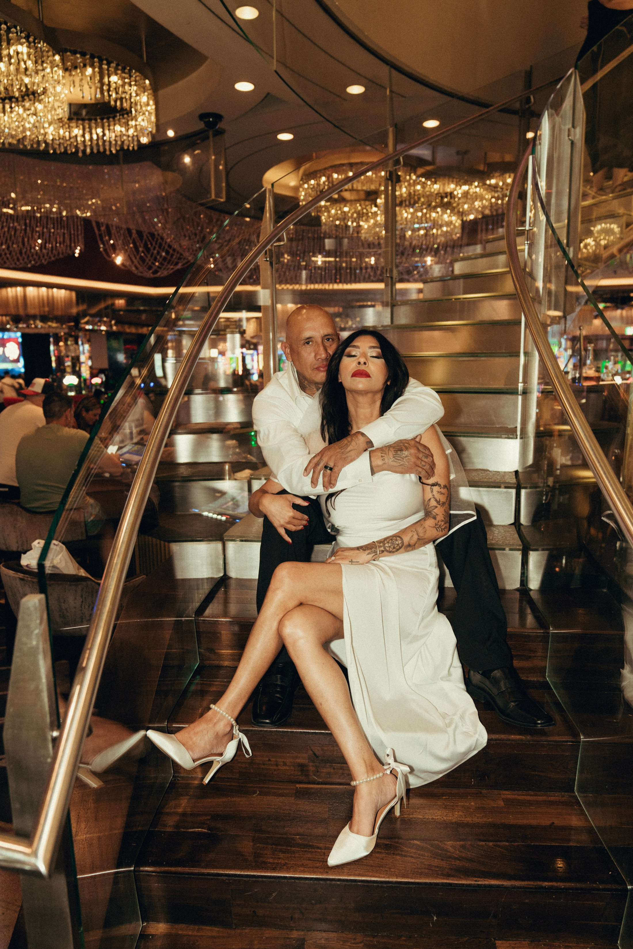 Michelle&Omar. 25 Anniversary. Wedding & elopement photographer Viktoriya Kravtsov. Las Vegas