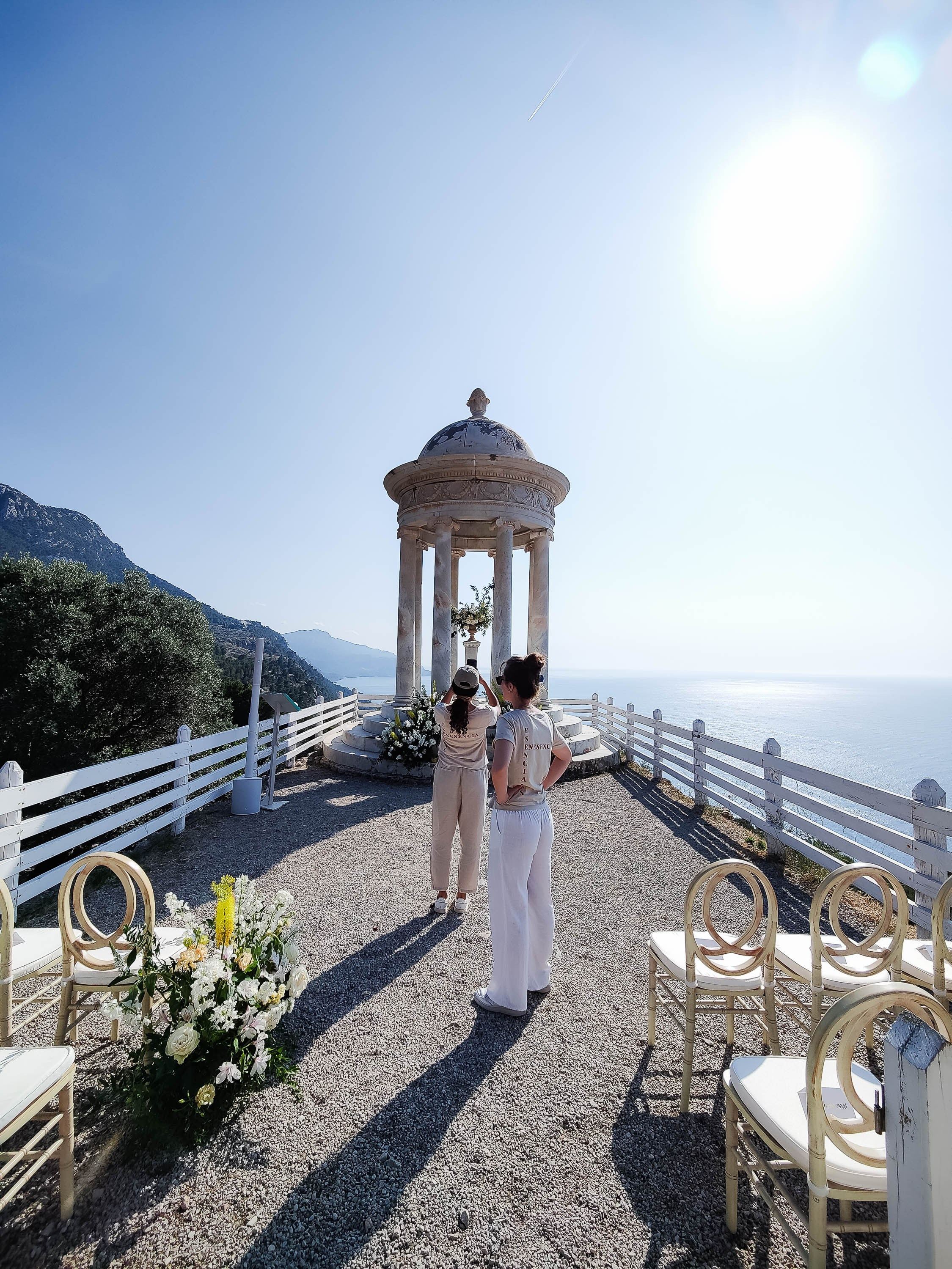 Wedding Ceremony in Finca Son Marroig. Wedding Celebrant in Mallorca Iban Collin