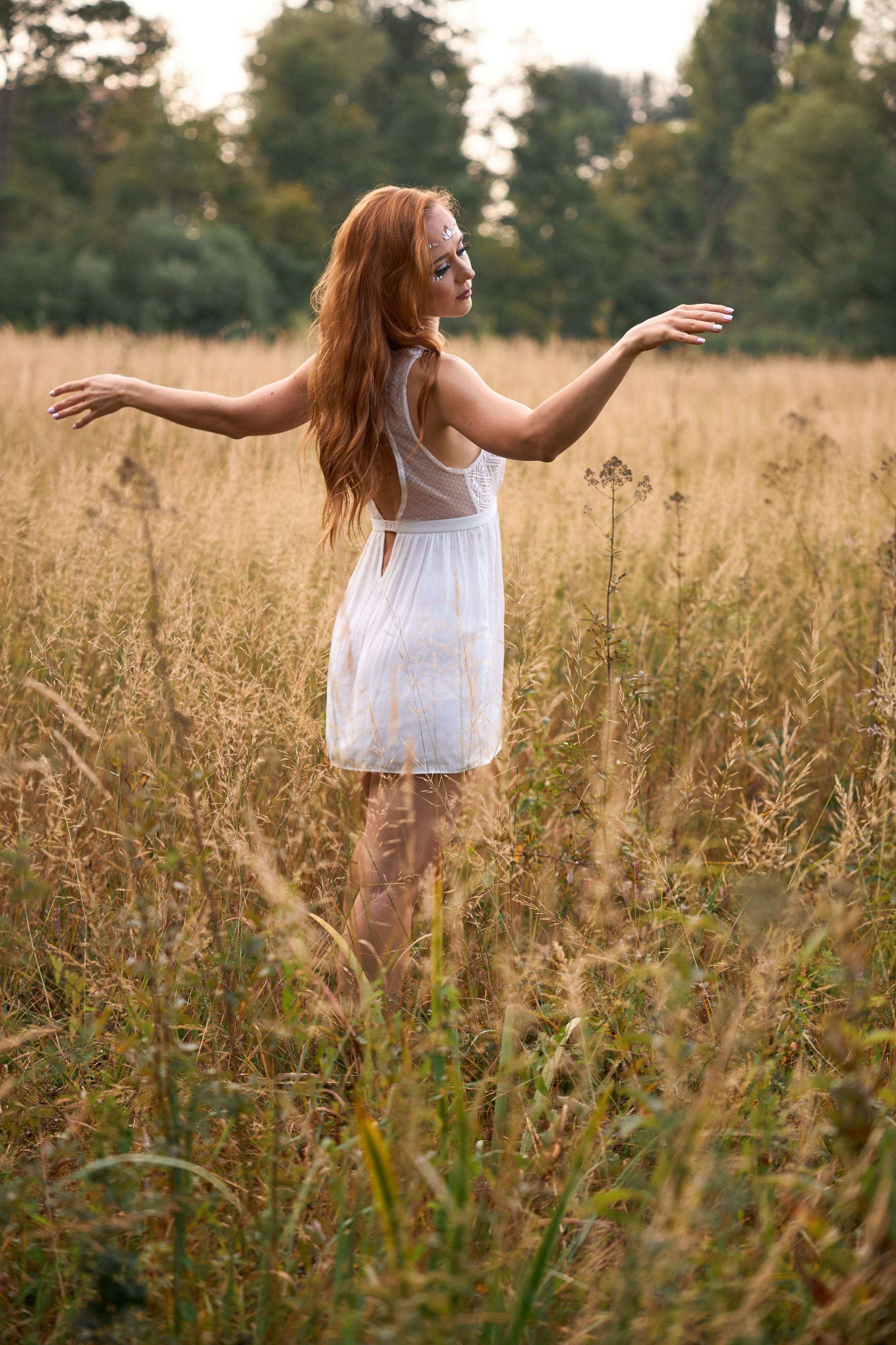 Outdoor-Shooting. Portraitfotografin Natalia Calcagnile