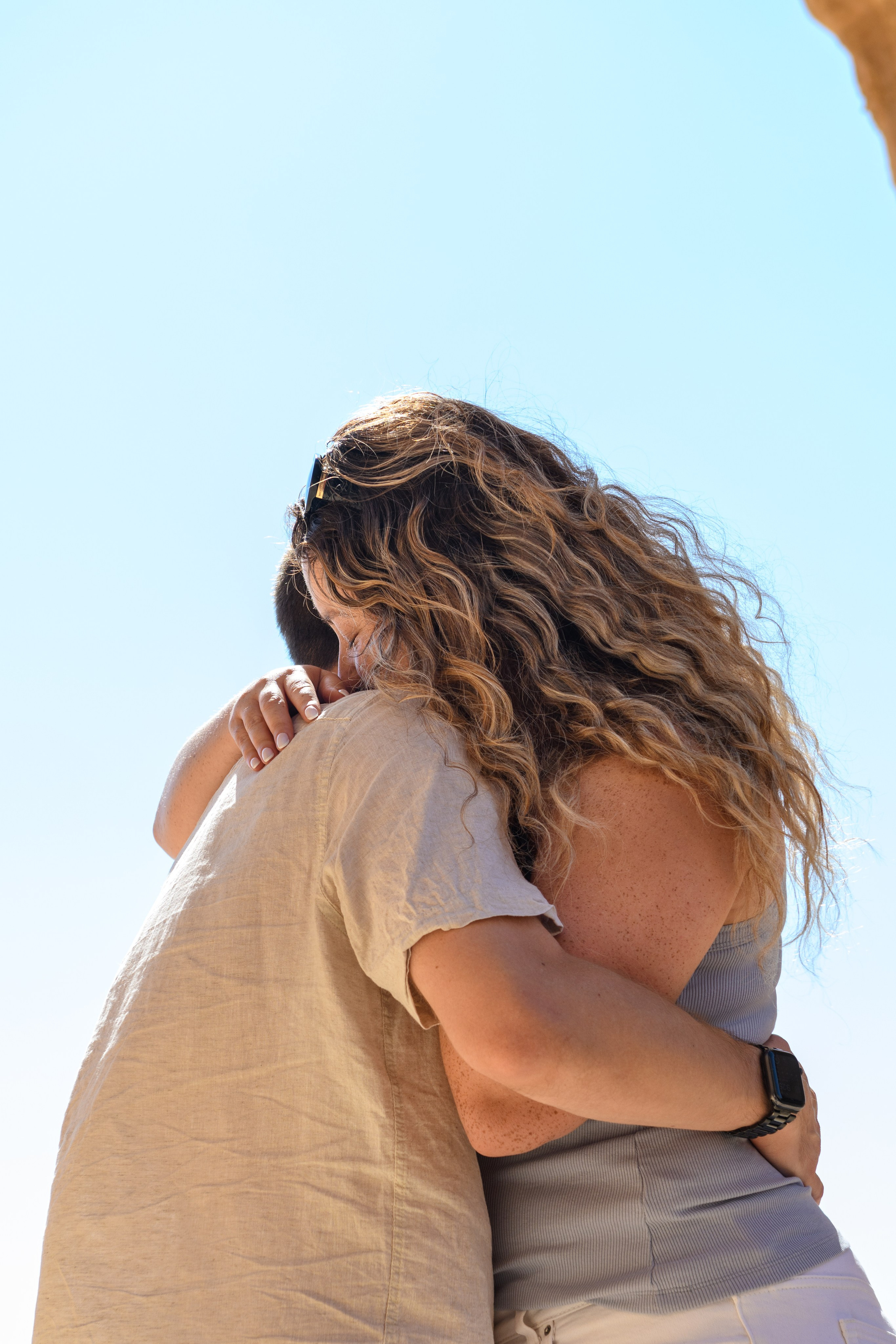 “She Said YES” in a Timna park for Lotan & Zohar. Family children pregnancy love stories photographer in Eilat Israel Olga Amchislavsky