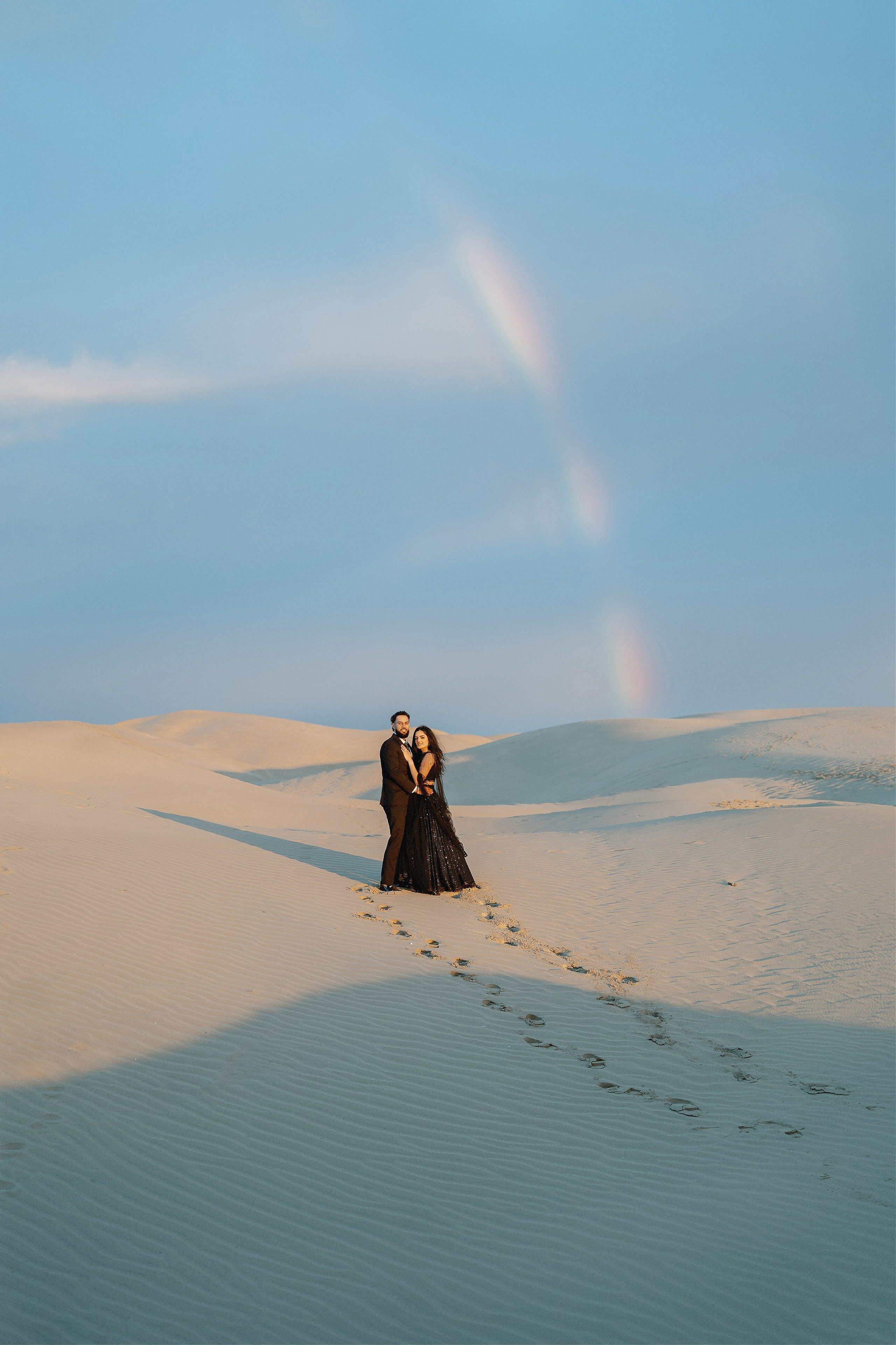 Elopement at Pismo Beach Sand Dunes, California. Wedding Photography & Videography Team in California, Los Angeles, San Francisco, San Diego and Travel