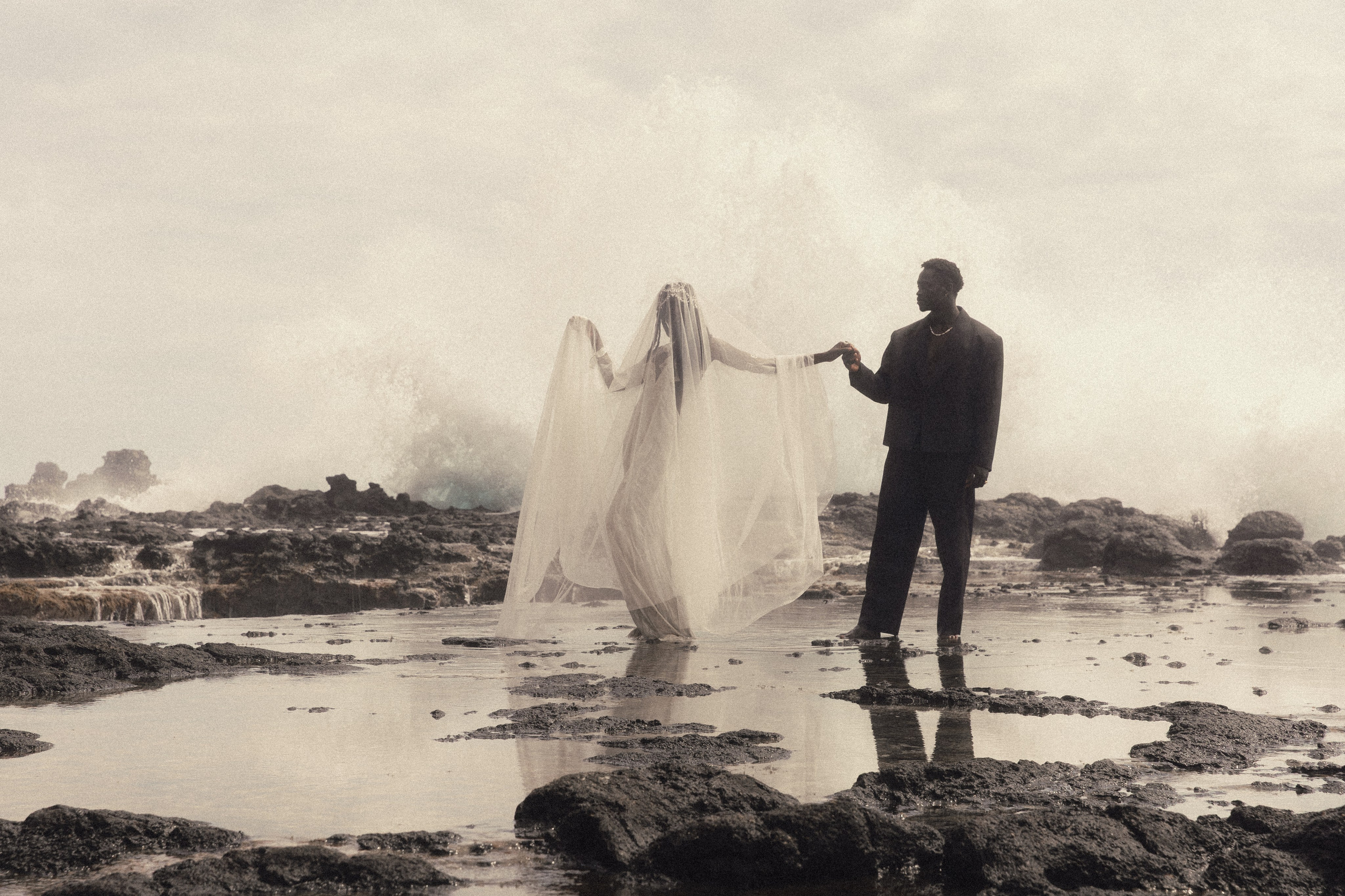 Ocean Inspired Editorial Bridal Session in Kauai