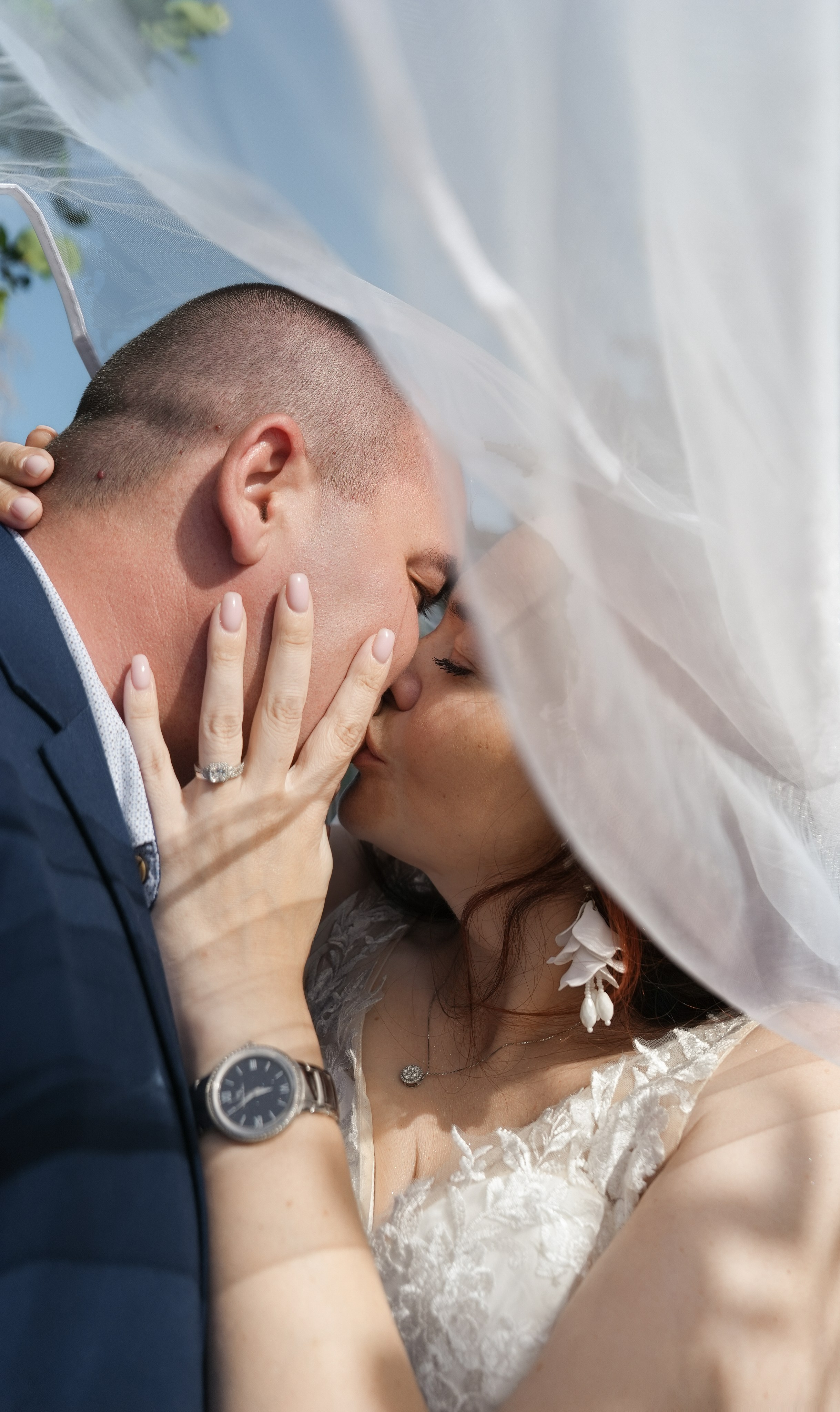 Beach Wedding in Englewood, Florida. Wedding and family photographer Olga Belianskaia