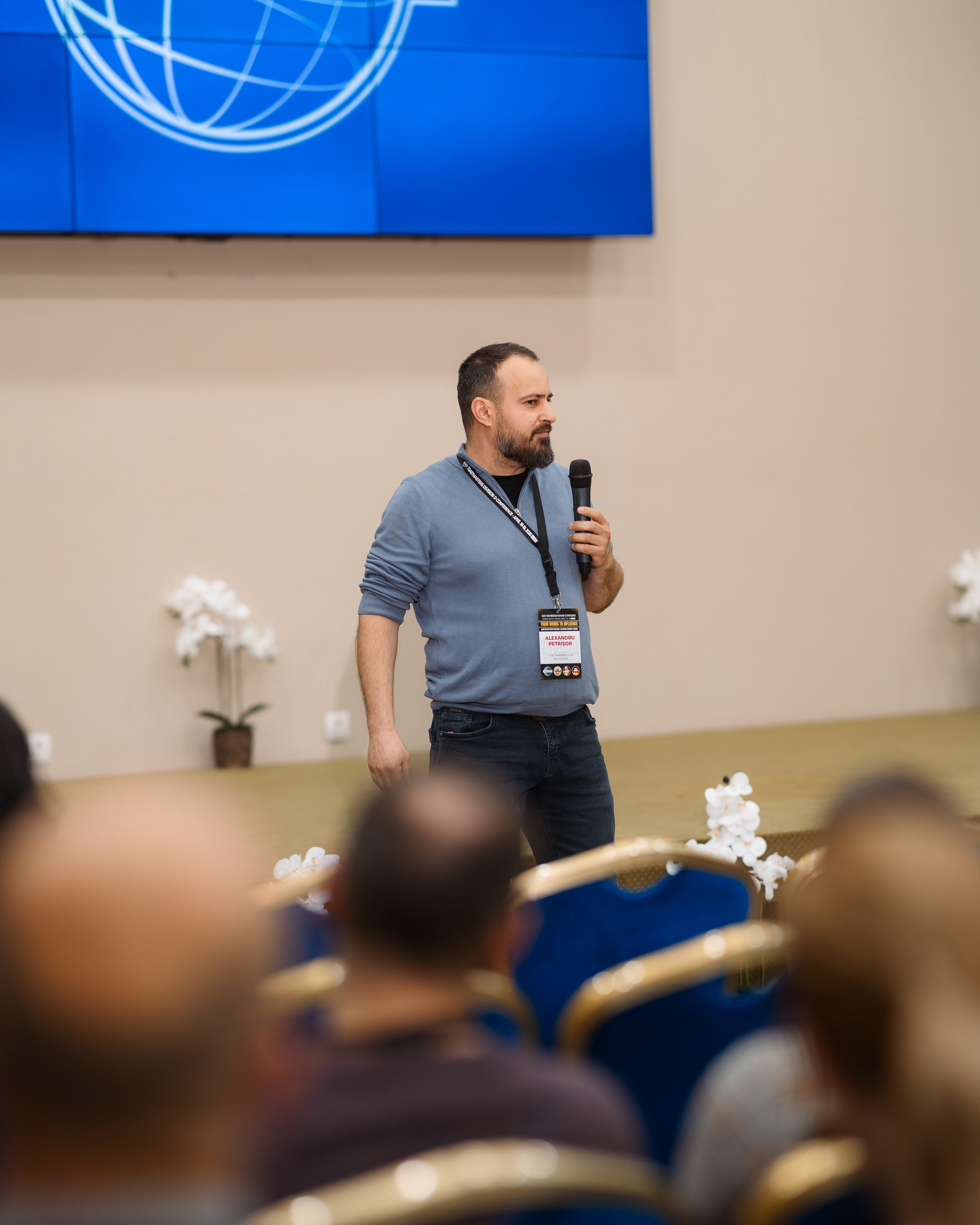 Toastmasters Conference. Marius Ciocan