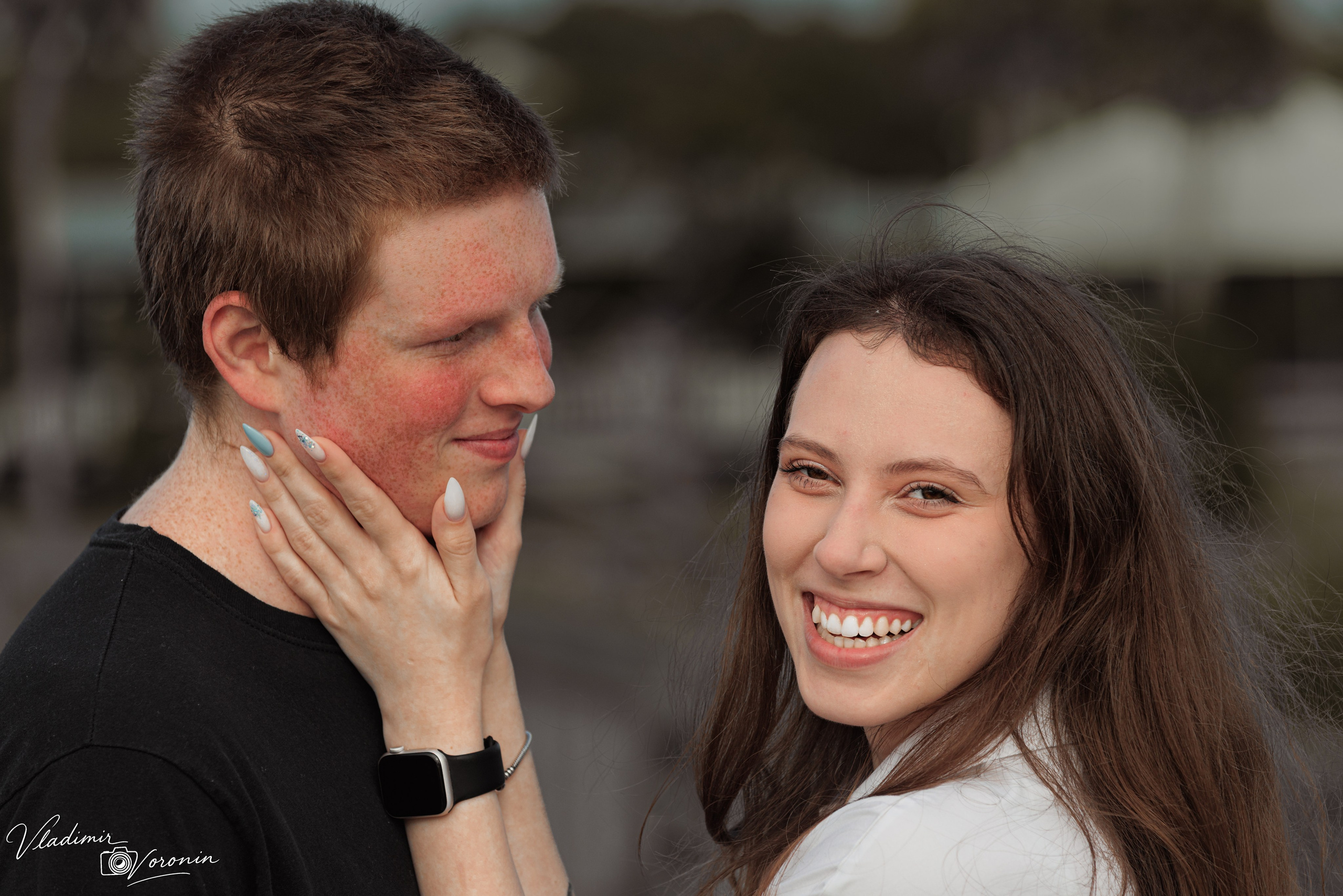 A tender morning by the lighthouse. Photographer St. Augustine