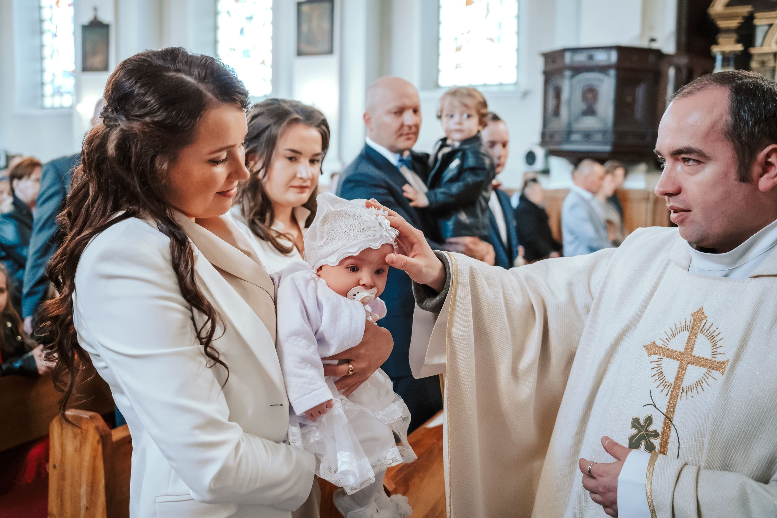 Chrzest Święty Klaudii. Michał Kaźmierczyk - Fotograf