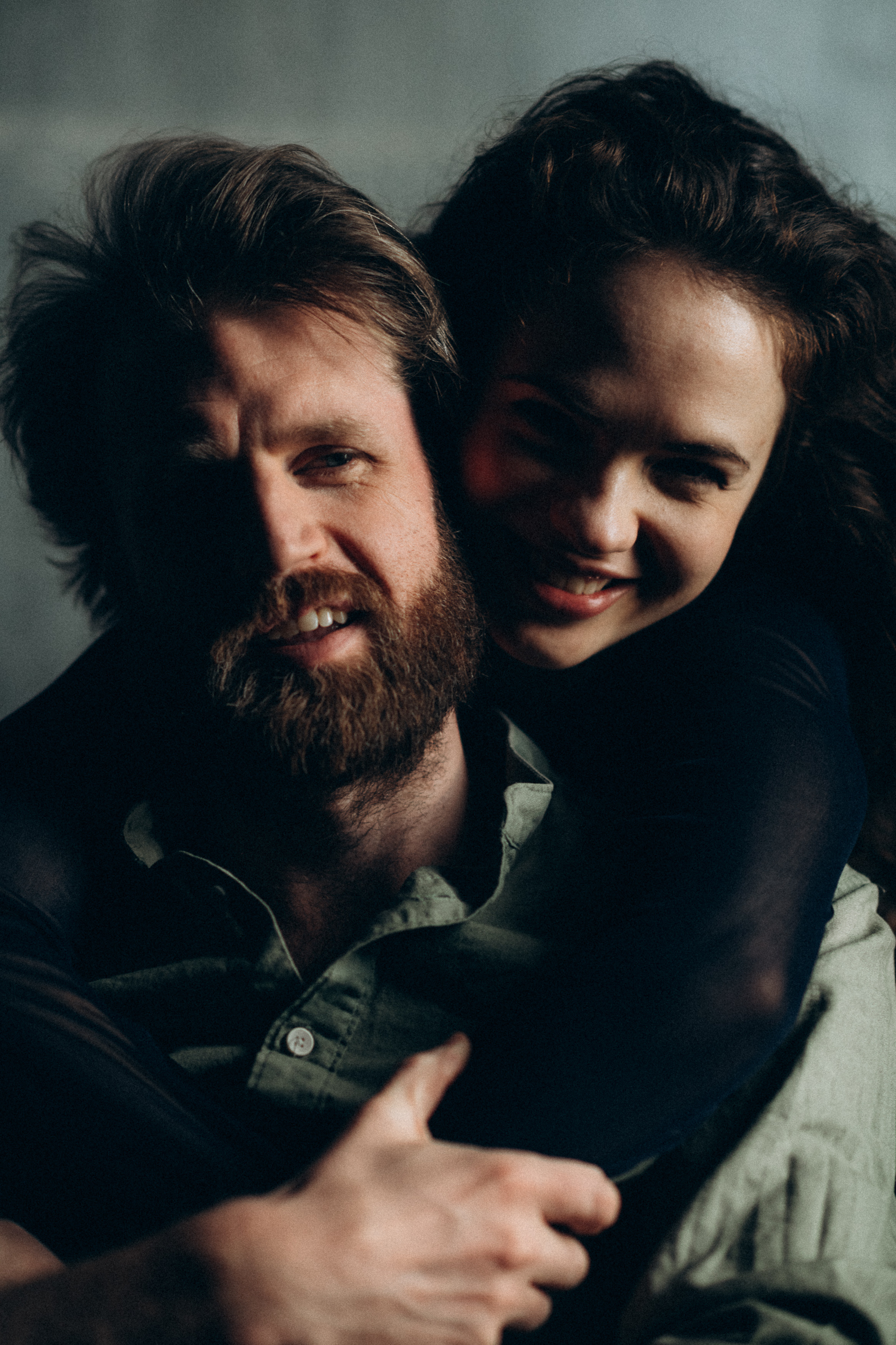 Couple romantic photoshoot in Ireland. Wedding & Family photographer in County Donegal and Dublin, Ireland