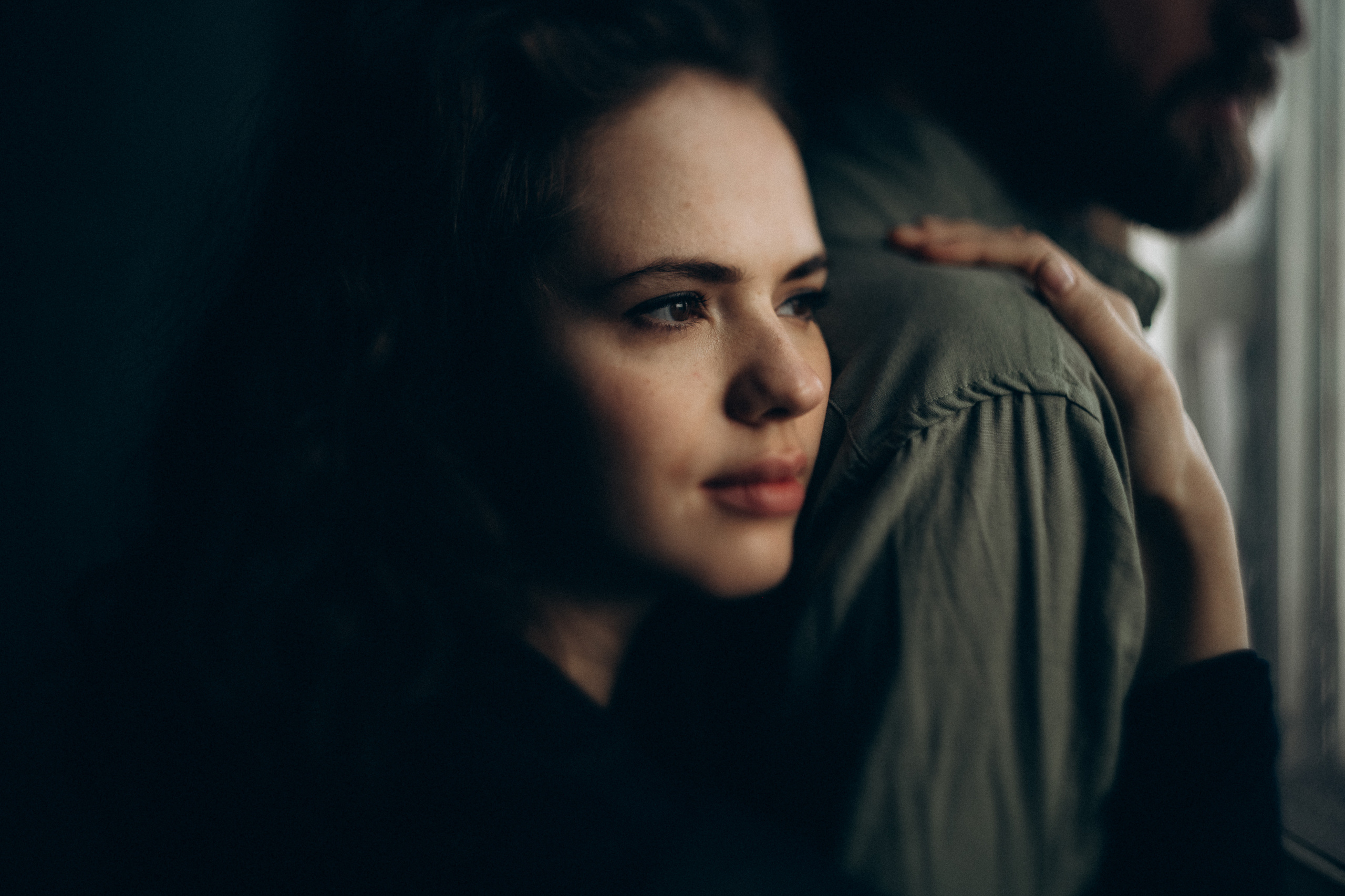 Couple romantic photoshoot in Ireland. Wedding & Family photographer in County Donegal and Dublin, Ireland