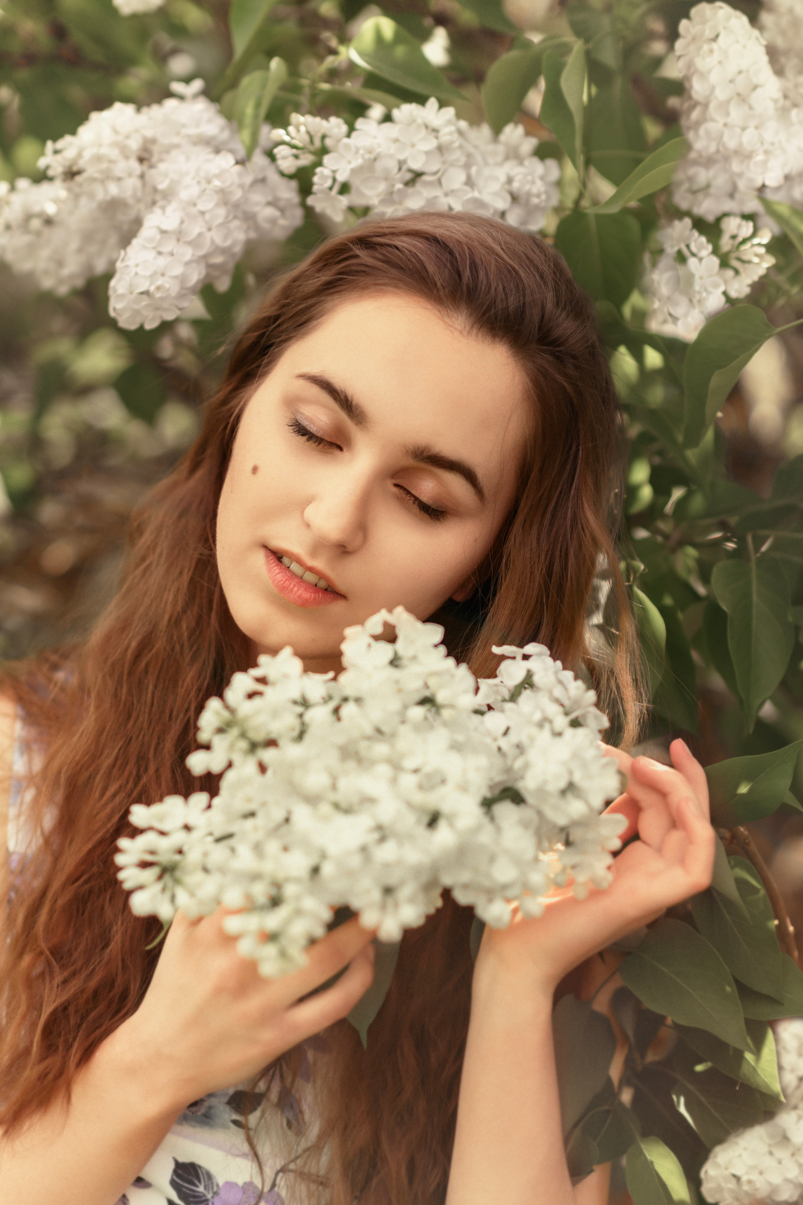 Lilac garden. Wedding & portrait photography in the Seattle Area. Helen Michelle photographer