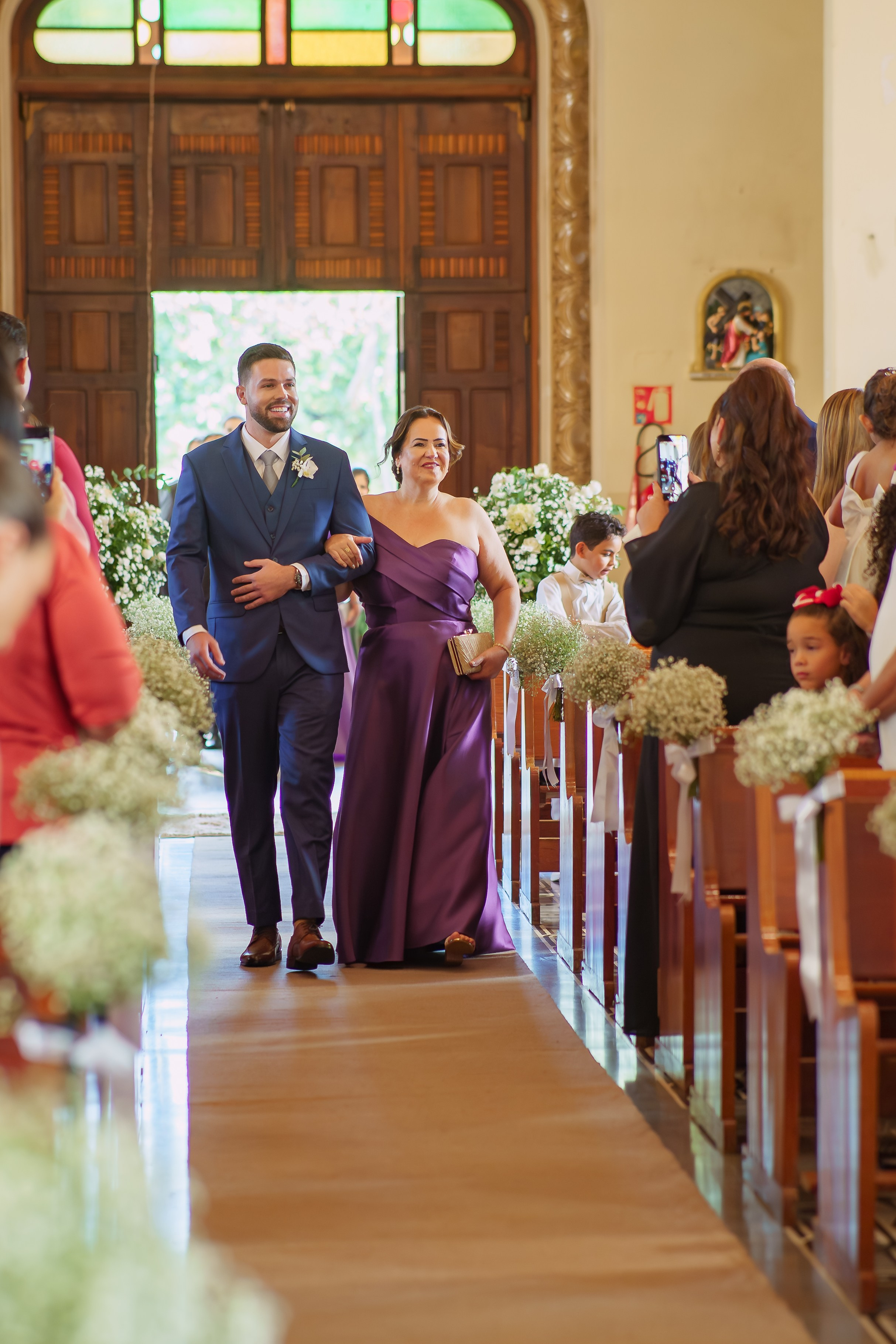 História de Aline & Gabriel. O Casal Dos Noivos