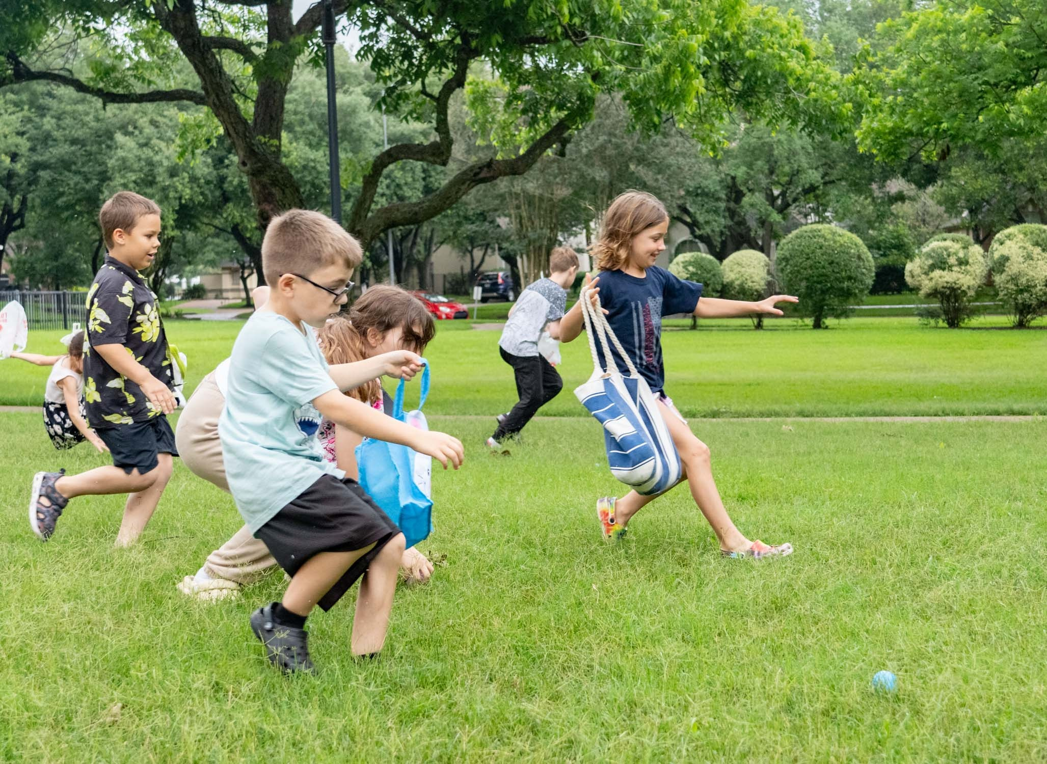 Easter picnic. Photographer Irina Kozhemyakina. Houston