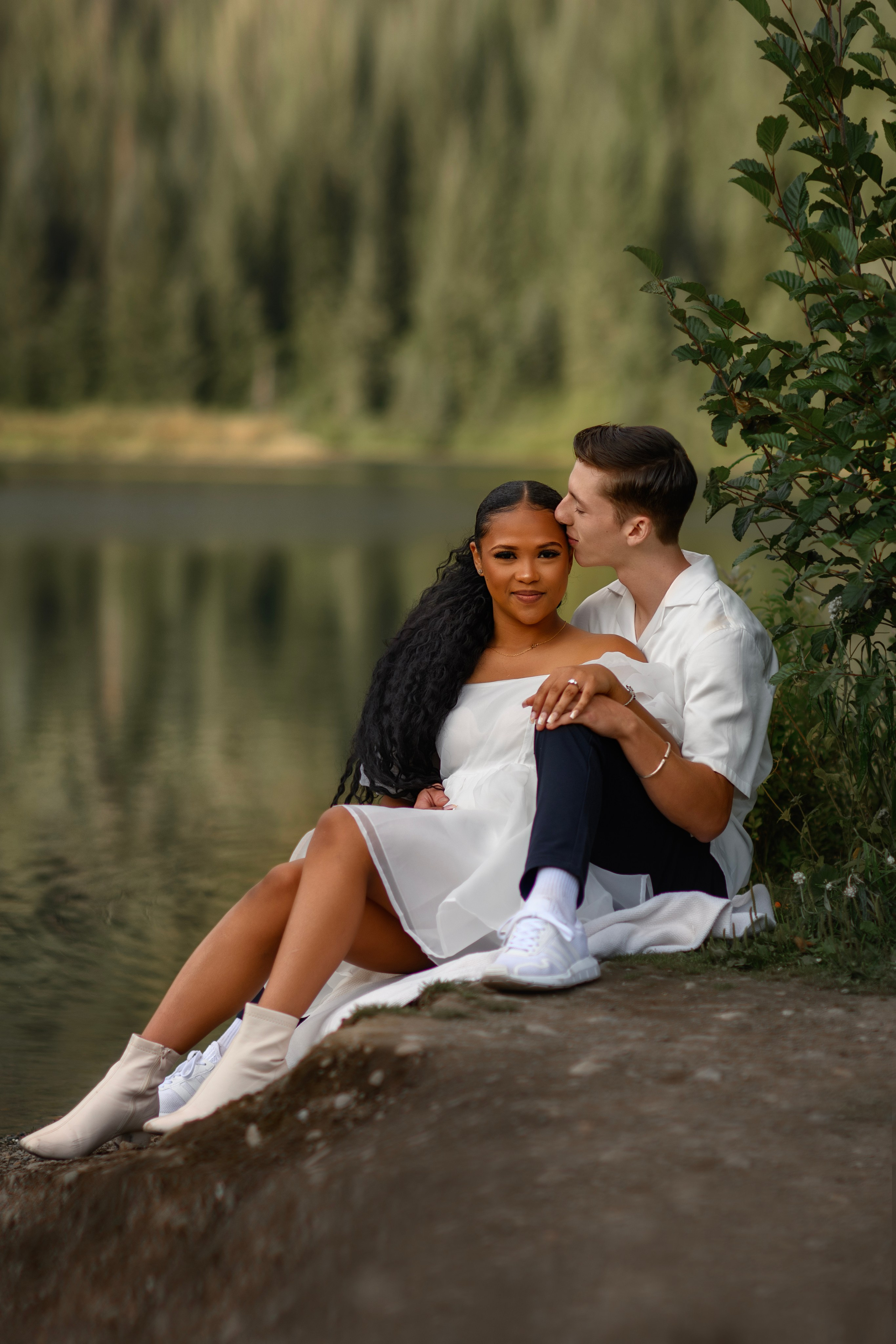 Christina and Natan. Wedding & family photography in Seattle area. Helen Michelle photographer