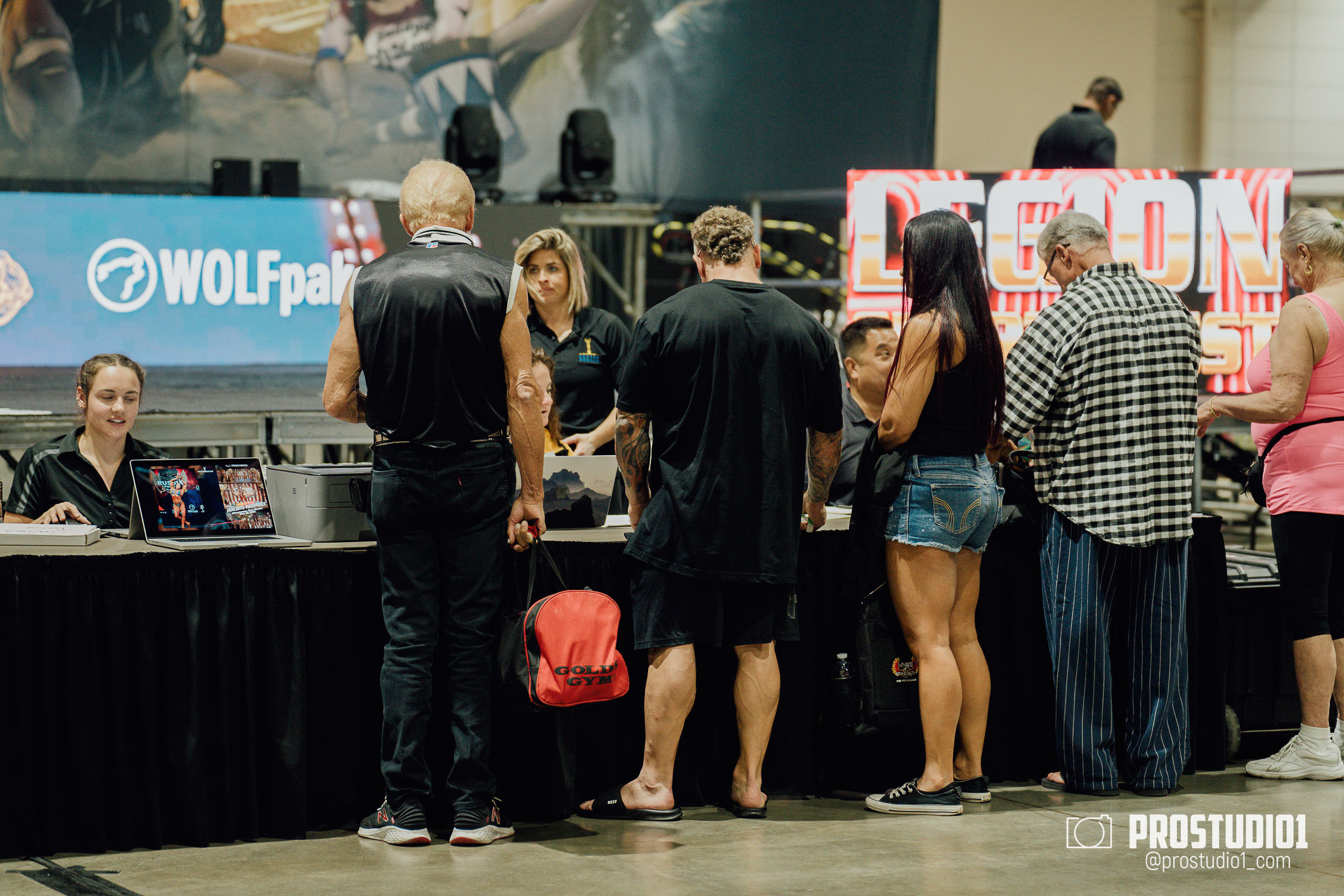 LEGION SPORTS FEST CHECK-IN. Photo & Video Production Studio #1