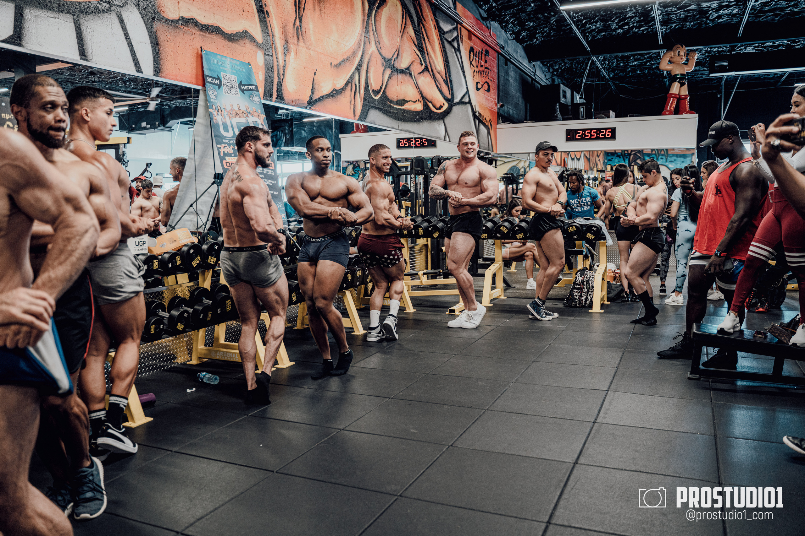 Posing Clinic Serge Saric prod. Rule Gym. Photo & Video Production Studio #1