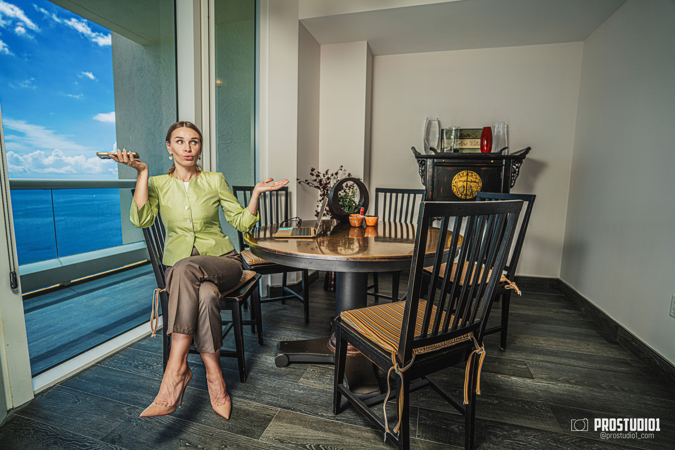 Business Portrait for Maria Maskin, Miami FL. Photo & Video Production Studio #1