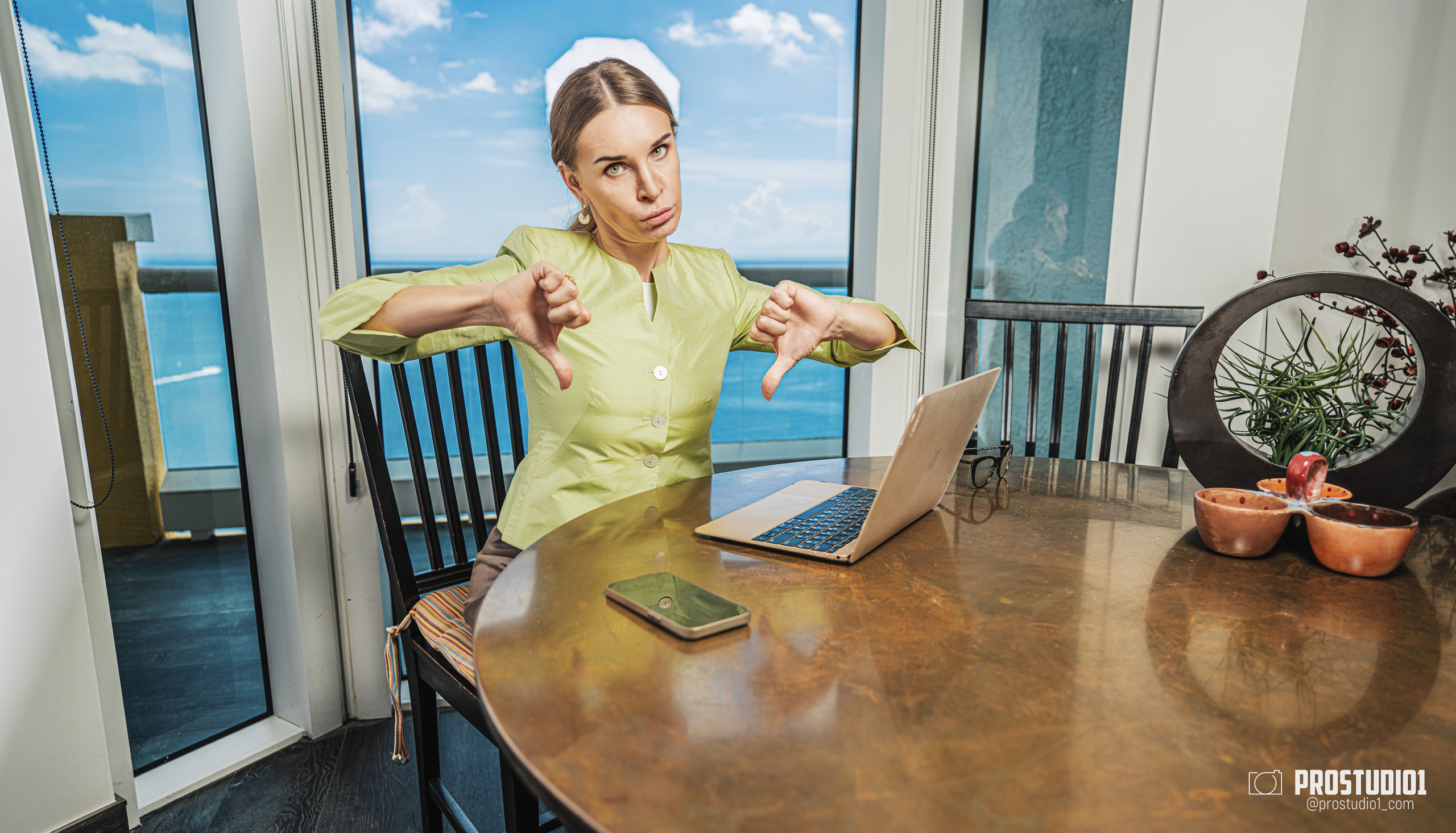 Business Portrait for Maria Maskin, Miami FL. Photo & Video Production Studio #1