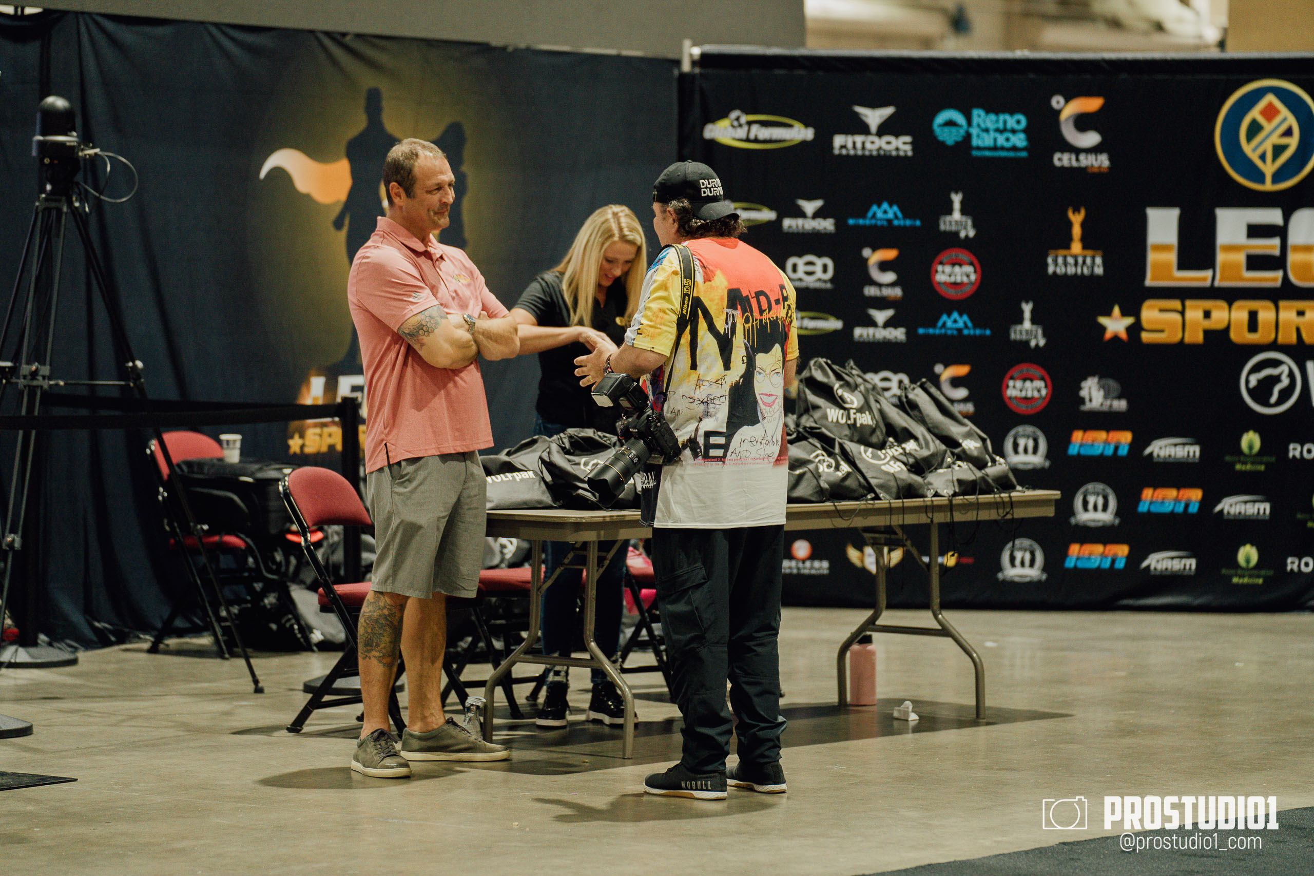 LEGION SPORTS FEST CHECK-IN. Photo & Video Production Studio #1