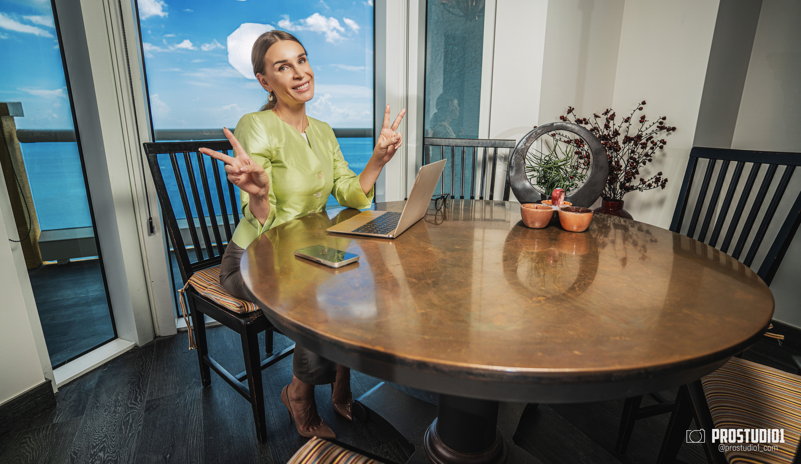 Business Portrait for Maria Maskin, Miami FL. Photo & Video Production Studio #1