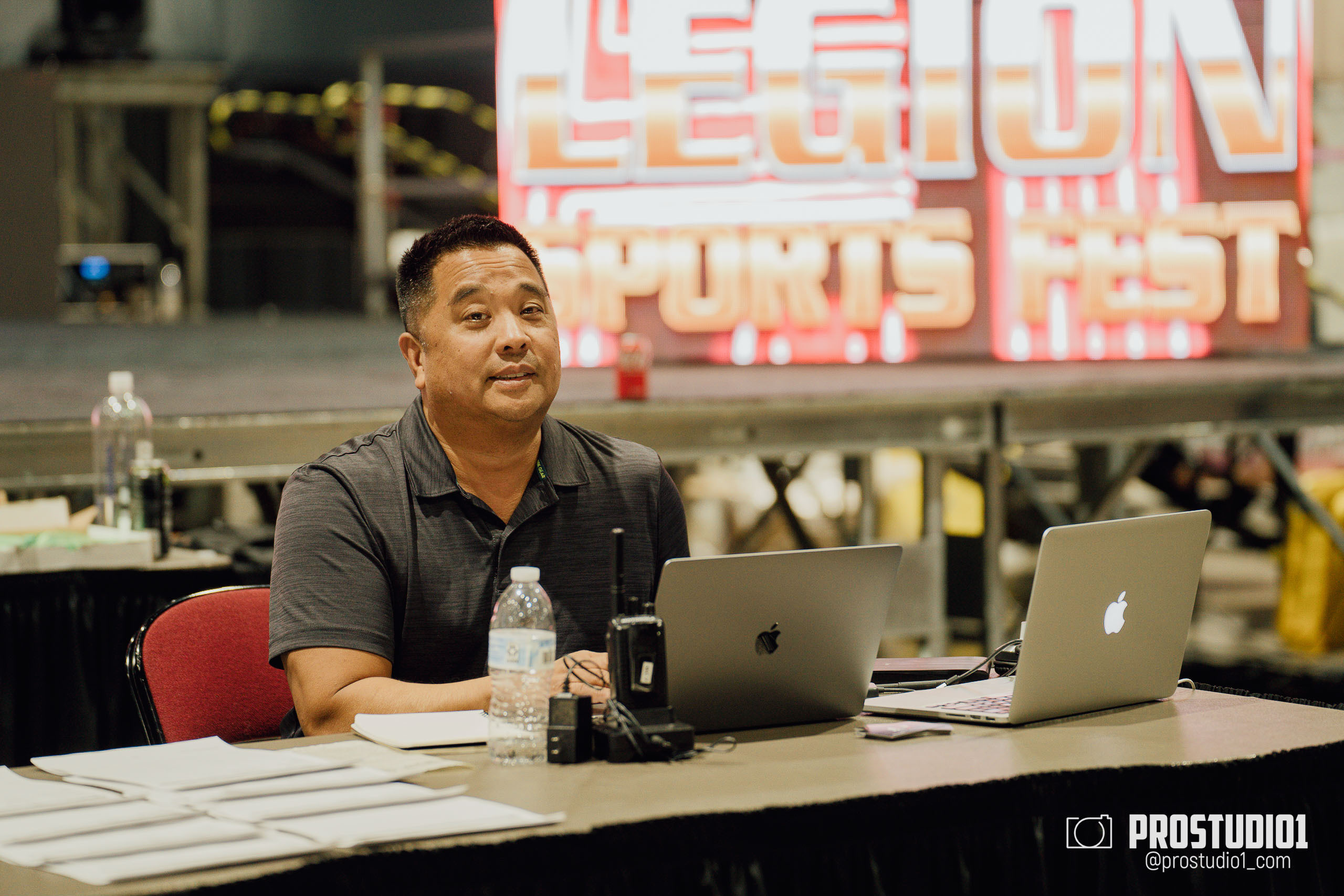 LEGION SPORTS FEST CHECK-IN. Photo & Video Production Studio #1