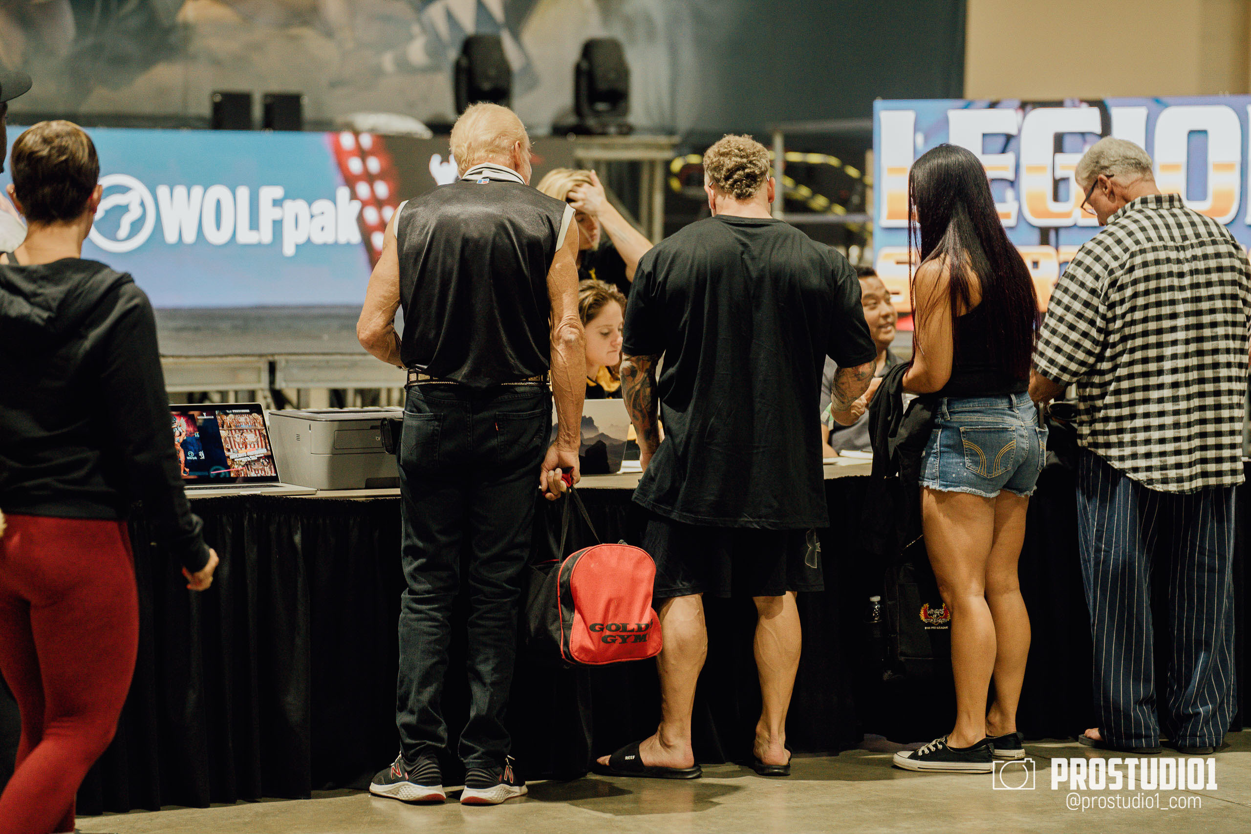 LEGION SPORTS FEST CHECK-IN. Photo & Video Production Studio #1