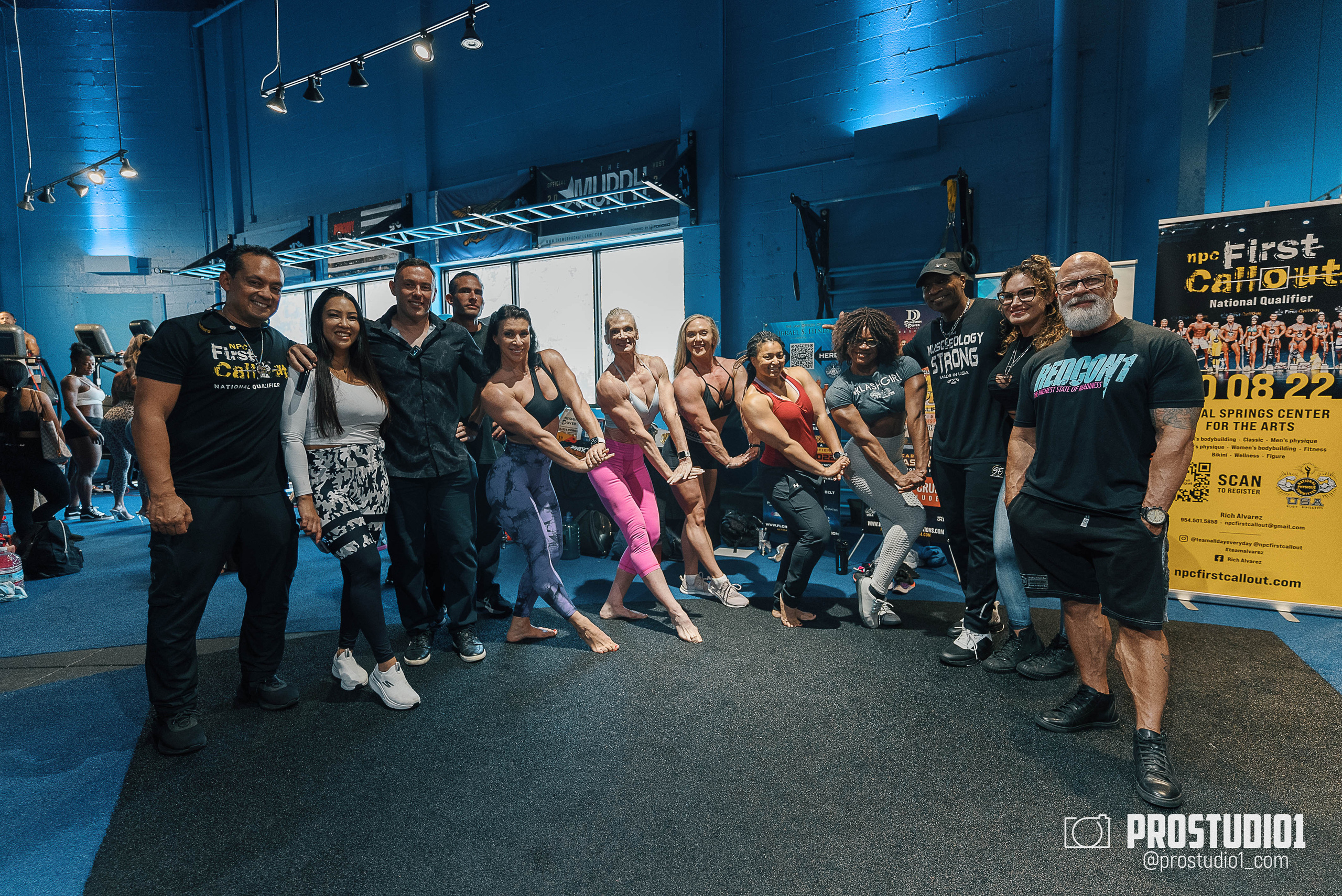 Posing Clinic Ifbb Judge Serge Saric Prod. Redcon1. Photo & Video Production Studio #1