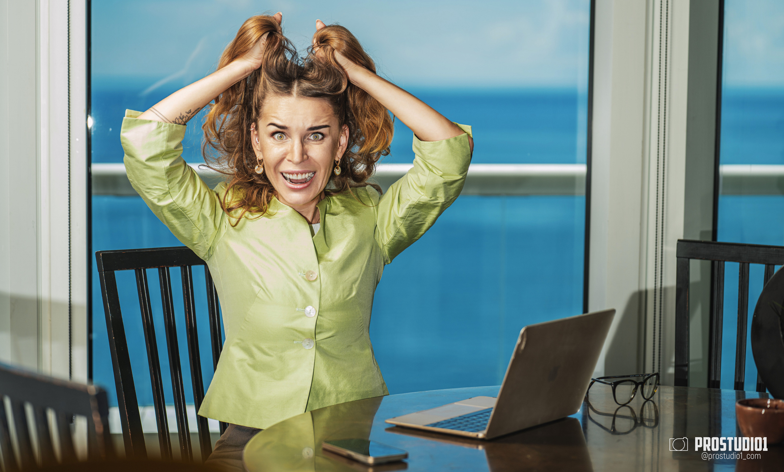 Business Portrait for Maria Maskin, Miami FL. Photo & Video Production Studio #1