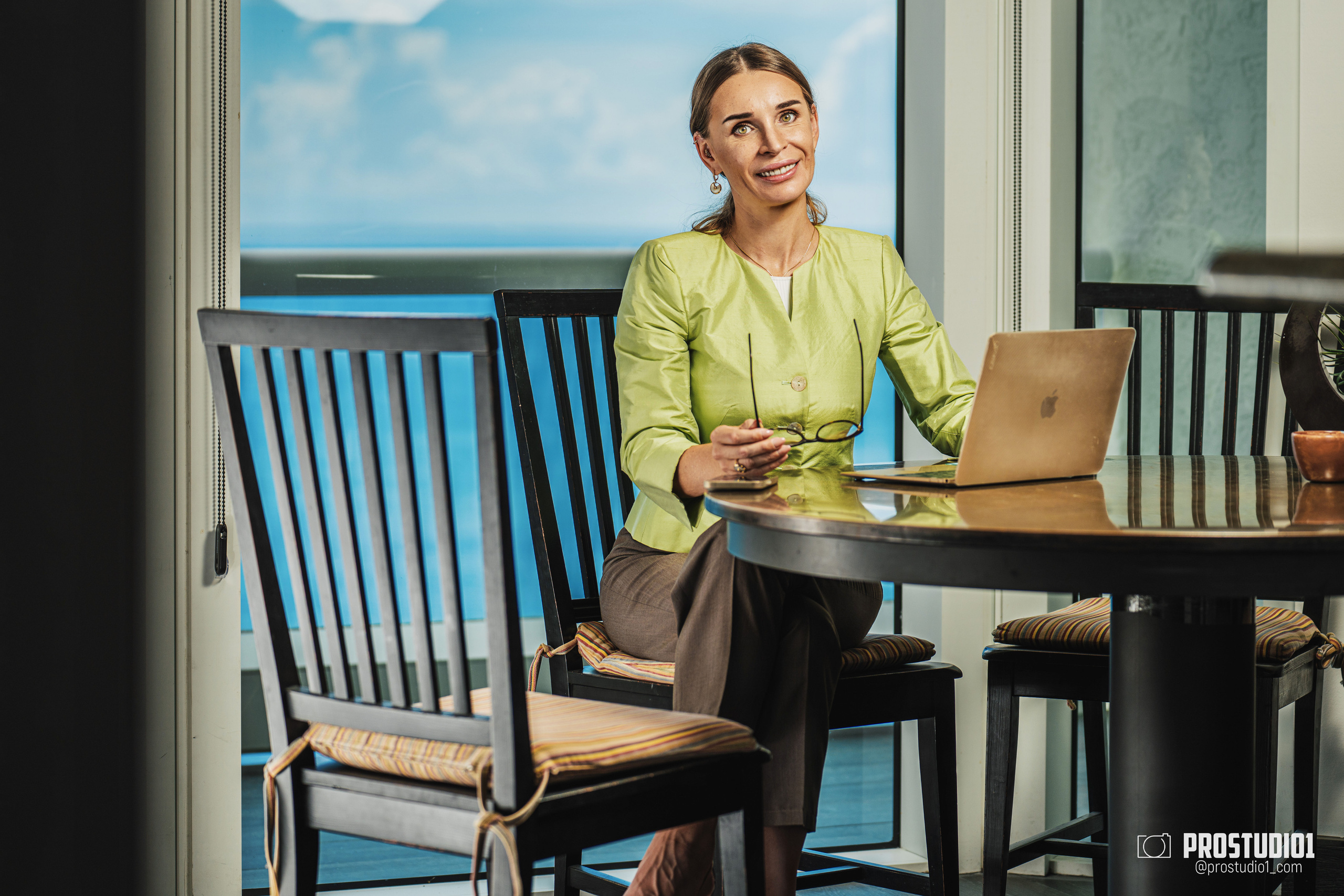 Business Portrait for Maria Maskin, Miami FL. Photo & Video Production Studio #1