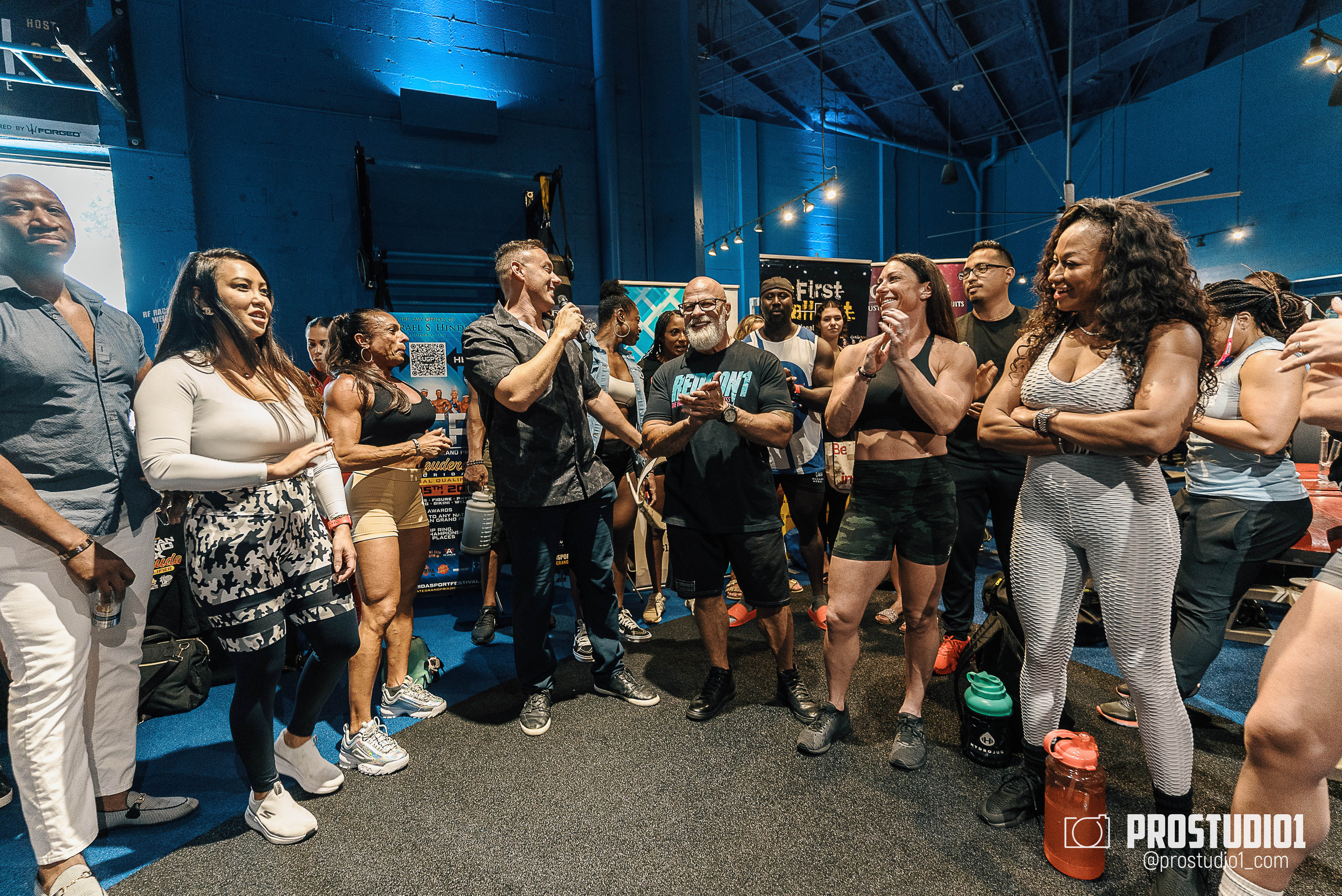 Posing Clinic Ifbb Judge Serge Saric Prod. Redcon1. Photo & Video Production Studio #1