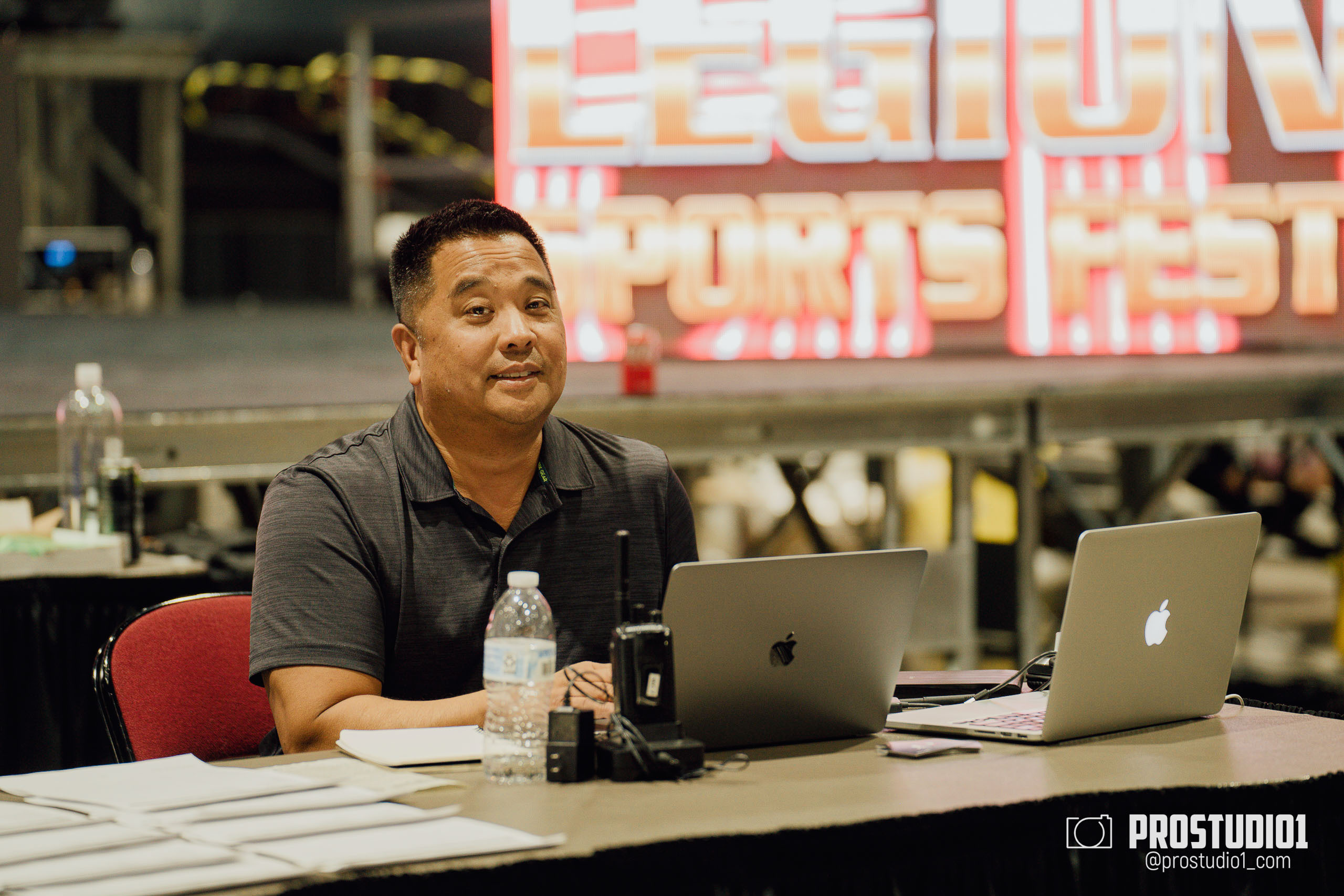 LEGION SPORTS FEST CHECK-IN. Photo & Video Production Studio #1