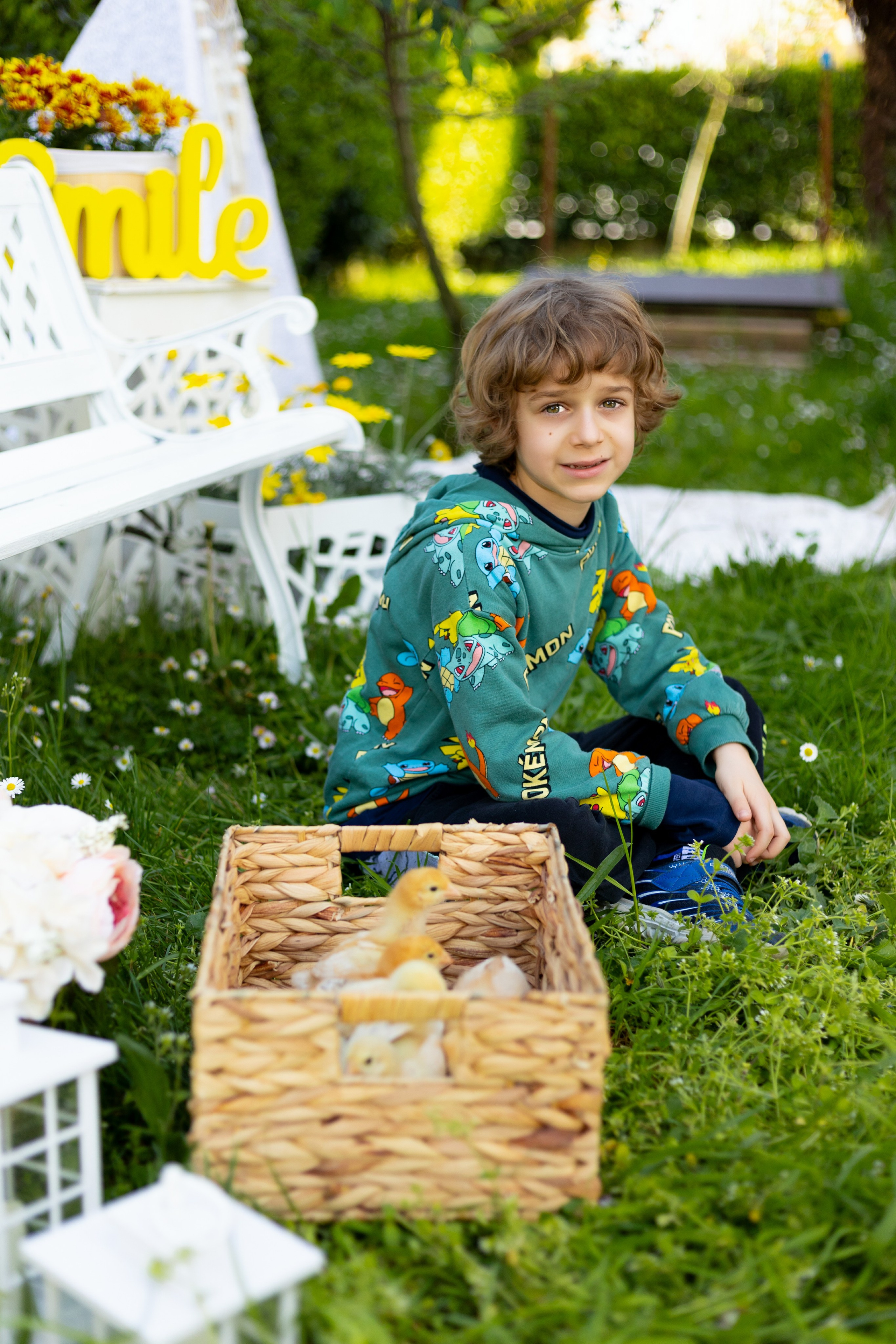 Tommaso + i pulcini). Luci e Capricci Photography