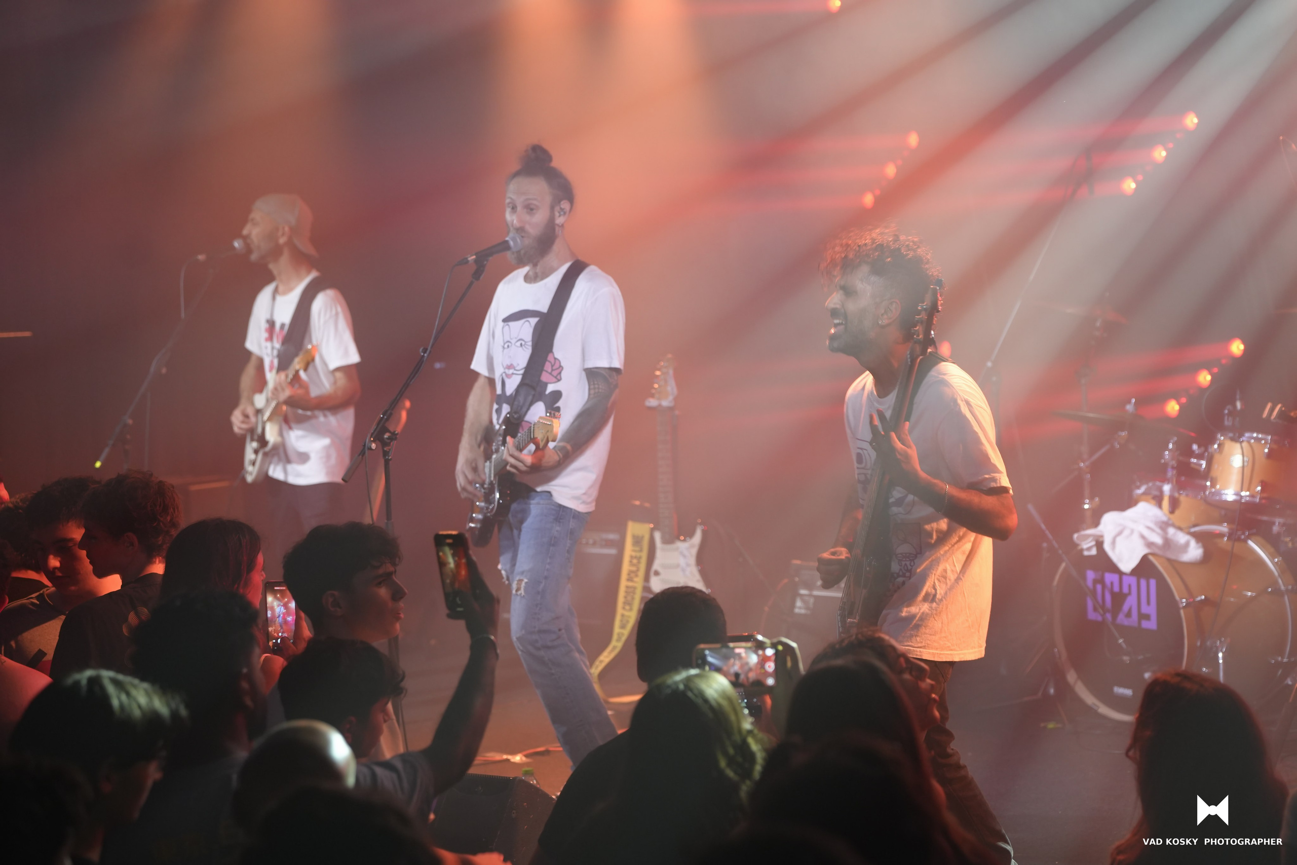 Roy Star & Group — Nirvana tribut TLV Grey club. Vad Kosky Photographer