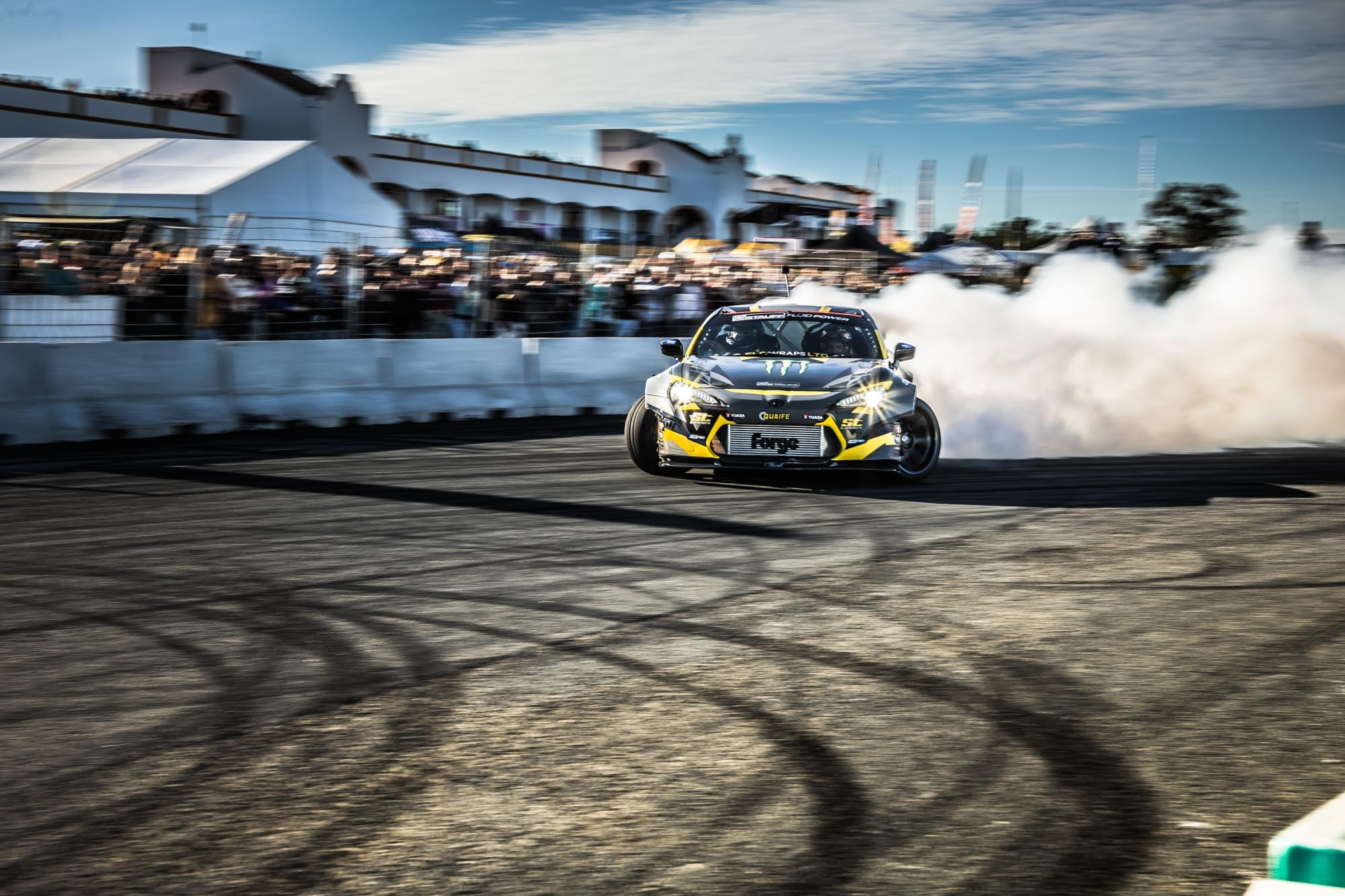 Drift. Deporte de captura de motor