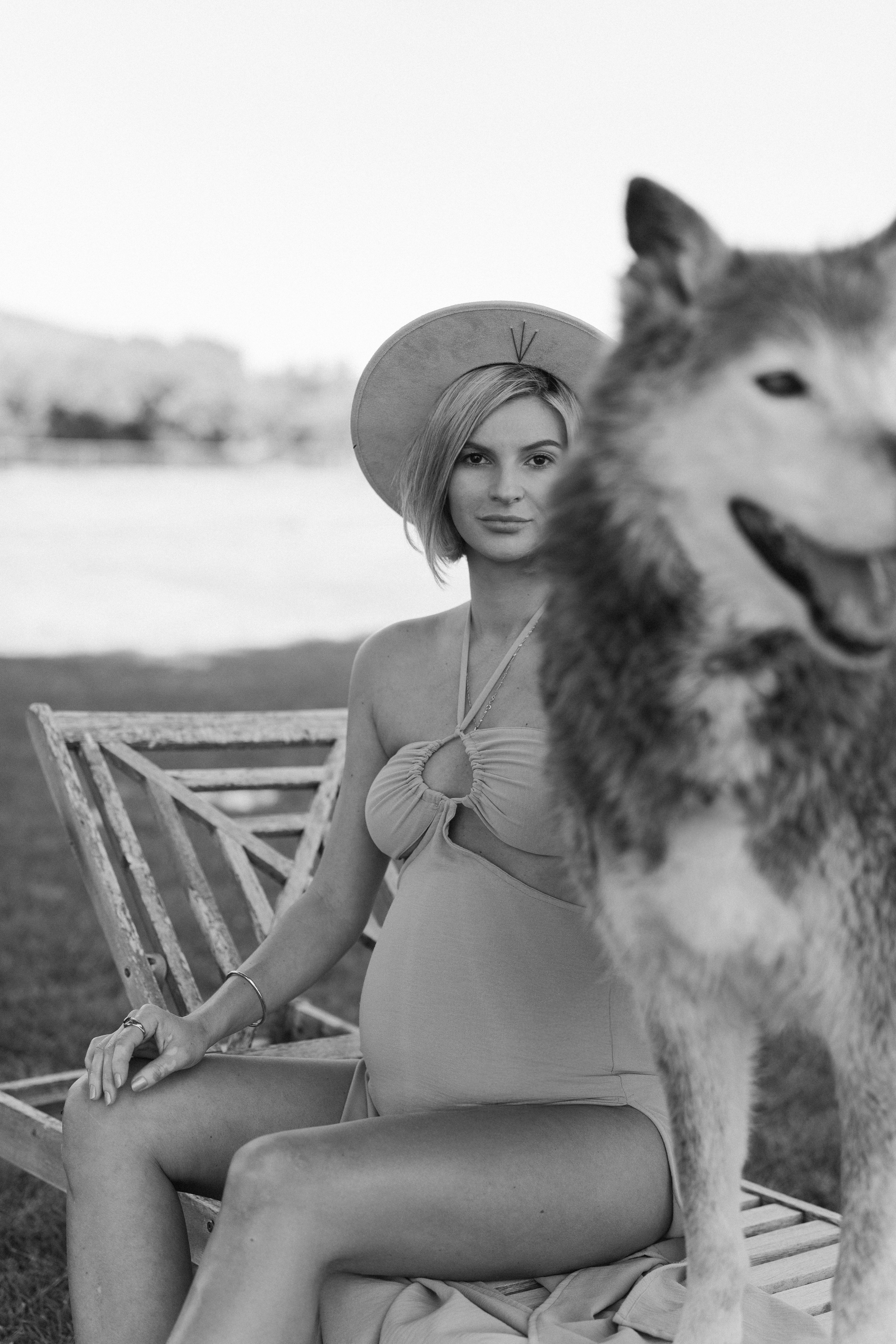 Kristina and Baby Wolf. Pregnancy Photoshoot. Portrait, family, maternity & wedding photography & videography in SoCal Kseni Vibe