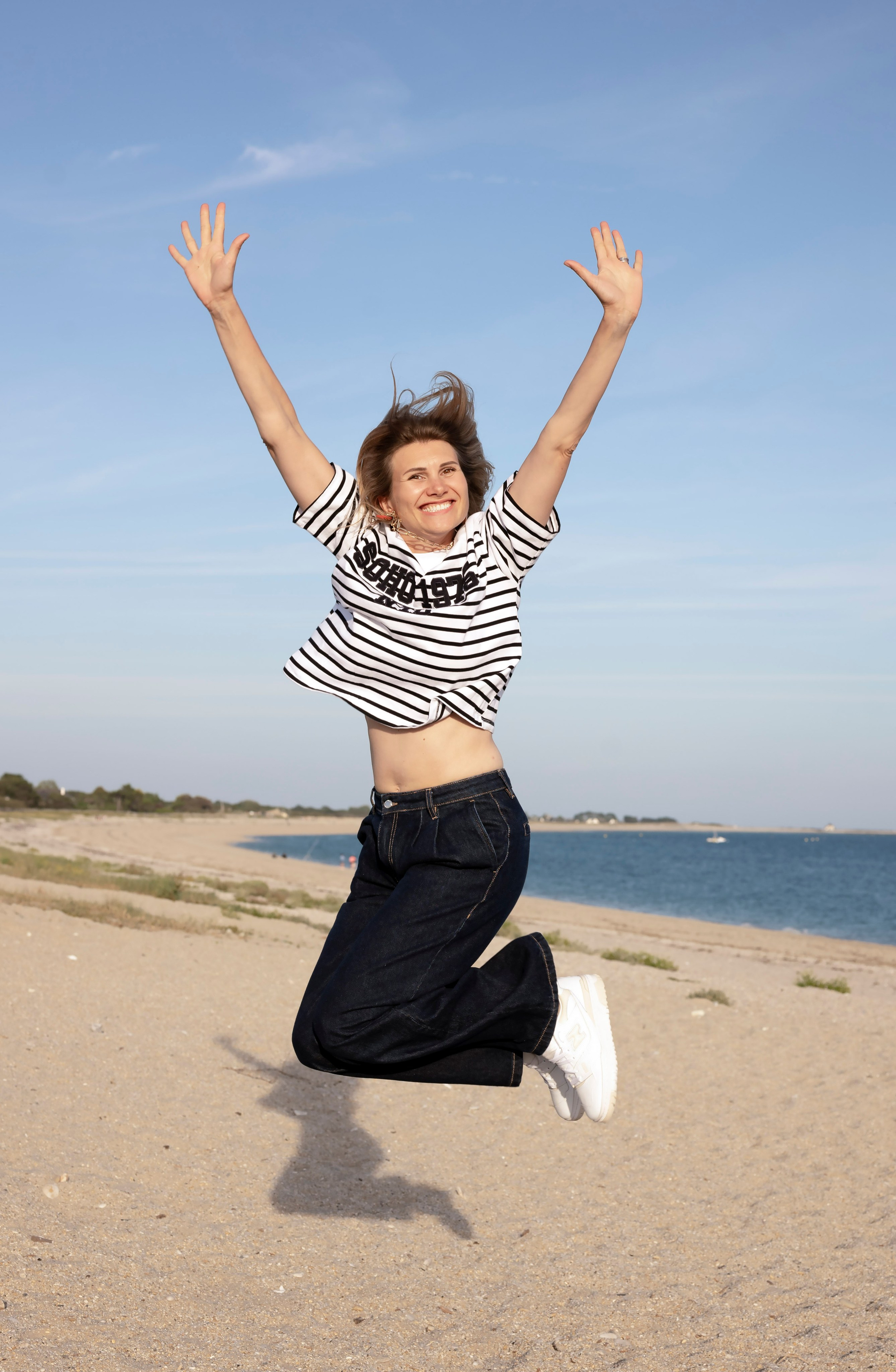 Photoshoot in the ocean coast. Alina Tagzieva- a photograper in Paris